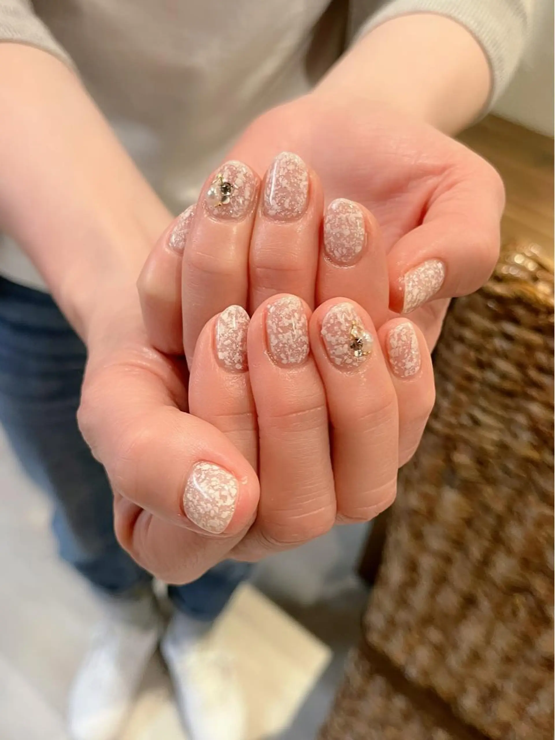 ネイル ハンドネイル Protea ❁⃘*.ﾟ清家 美穂のネイルデザイン