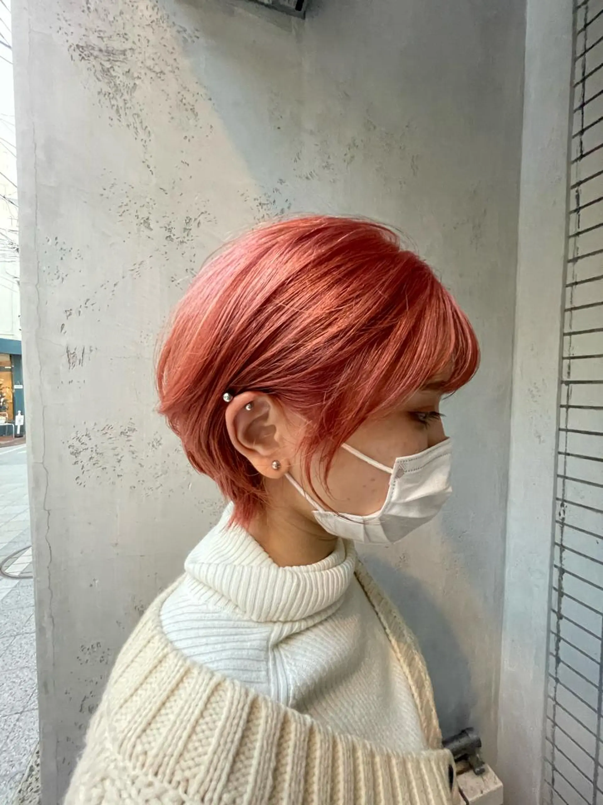 ショート カラー ヘアカラー イマイ リサのヘアスタイル