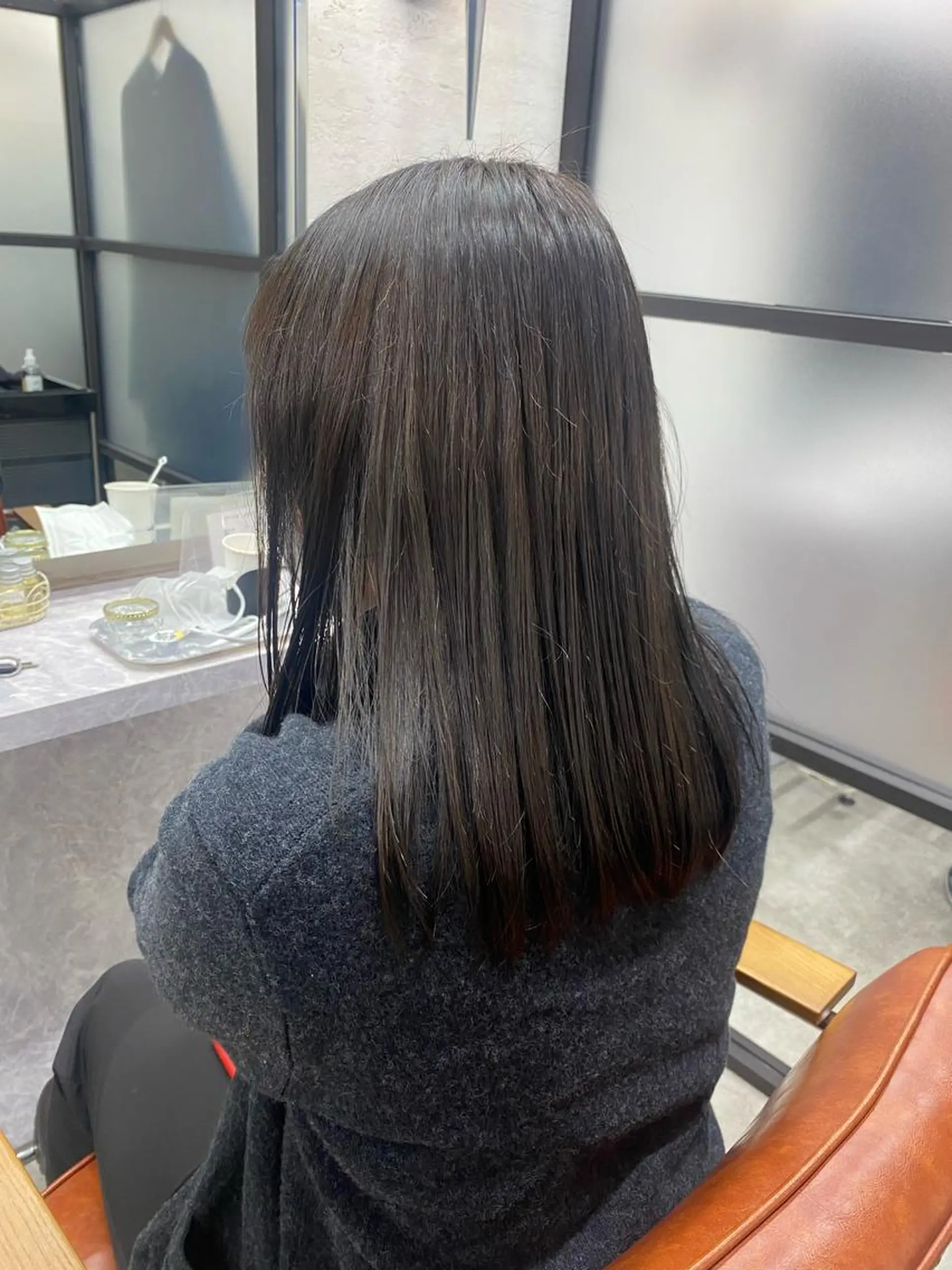 セミロング カラー 🍓小野 紗由美🍓のヘアスタイル