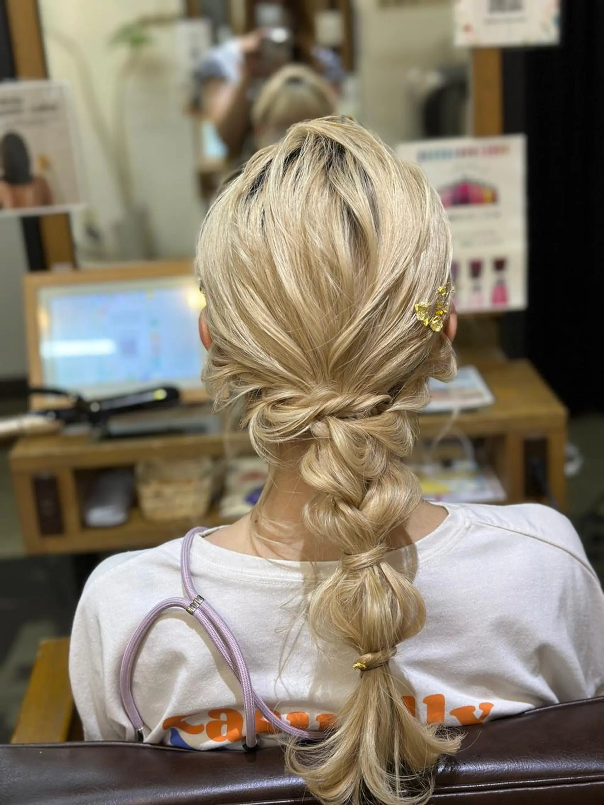 ヘアアレンジ 🩶BRAS 🩶のヘアスタイル