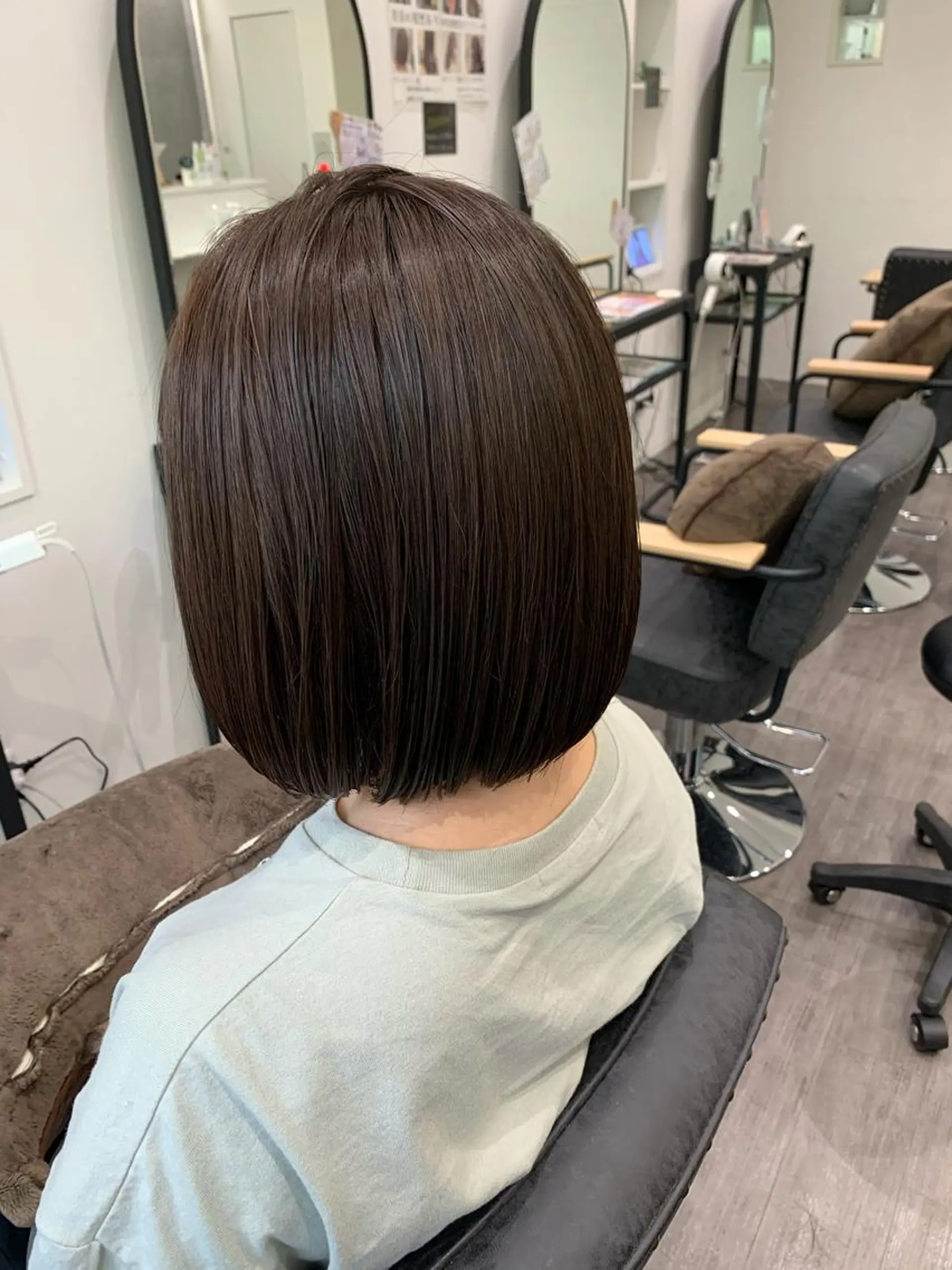 ミディアム 【酸性ストレート】 宮下和明のヘアスタイル