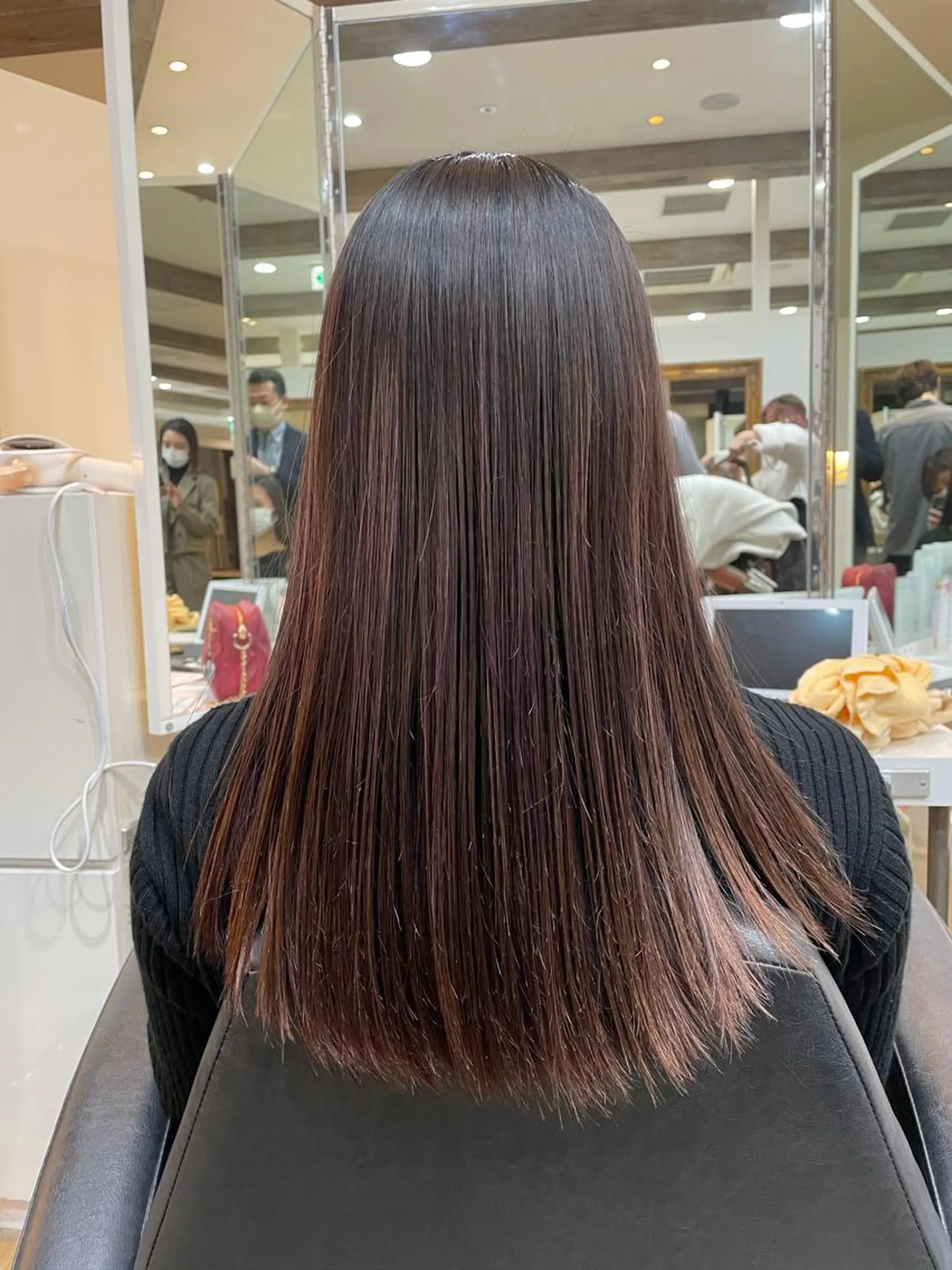 ロング レイヤー×顔周 り×髪質改善/MIUのヘアスタイル