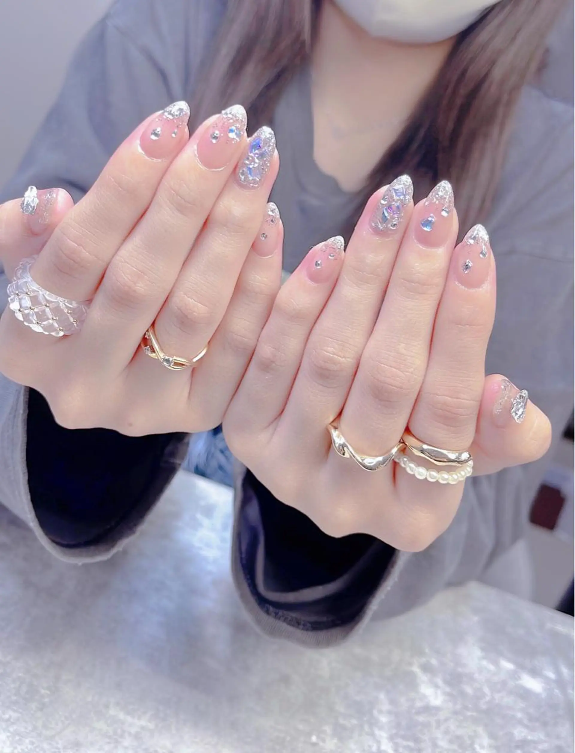 ミディアム めぐみのネイルサロン 惠のネイルデザイン