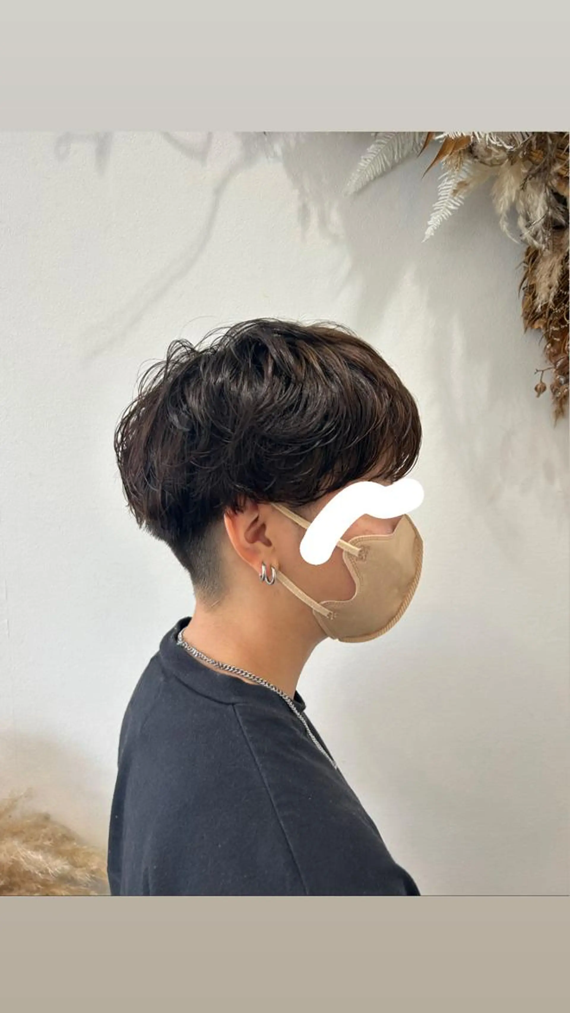 ショート パーマ ニュアンスパーマ コハマ ジュリのマツエク・マツパデザイン