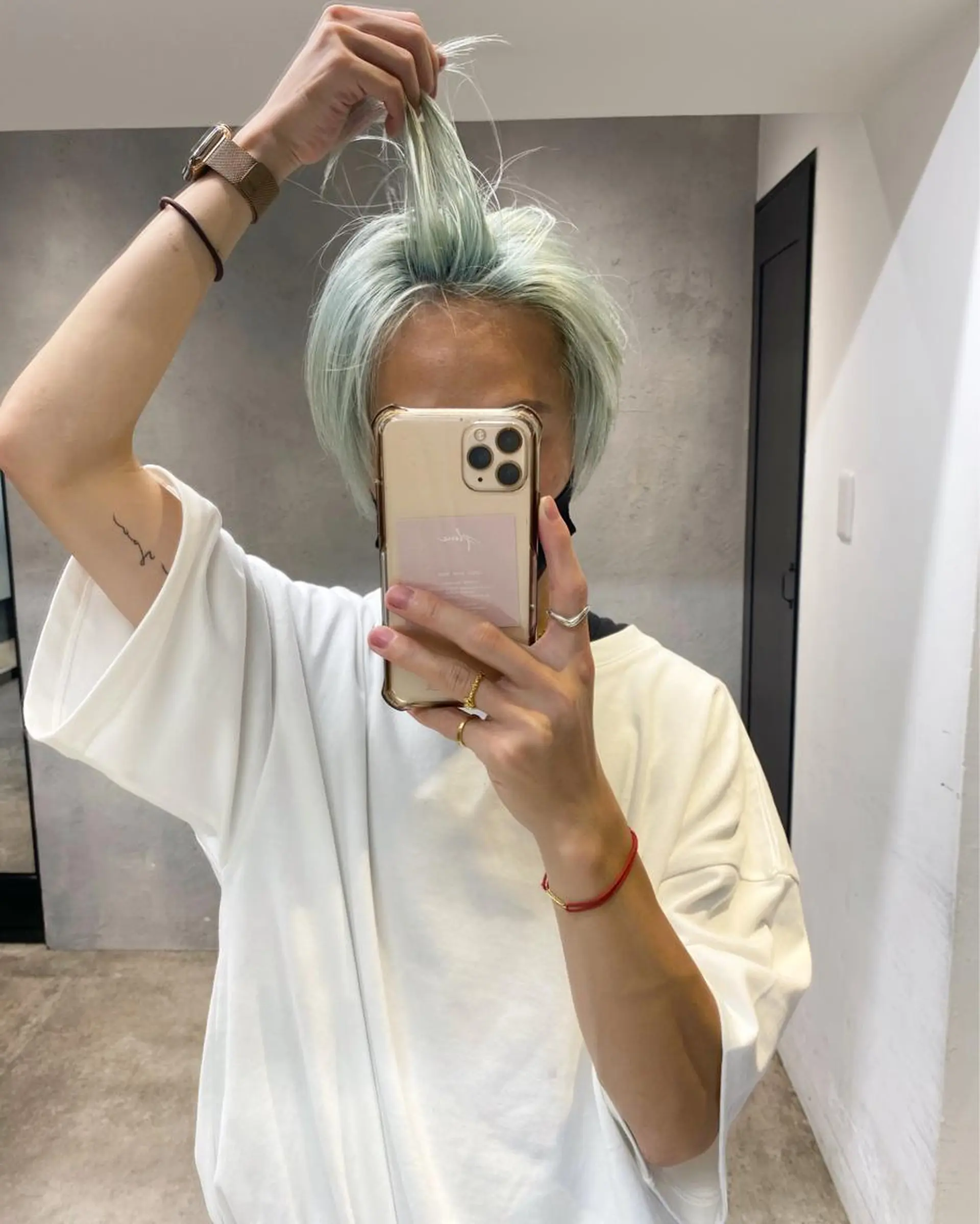 ショート カラー ヘアアレンジ メンズ 【池袋/スパイキー ショート】ⓝⓘⓜⓤのヘアスタイル