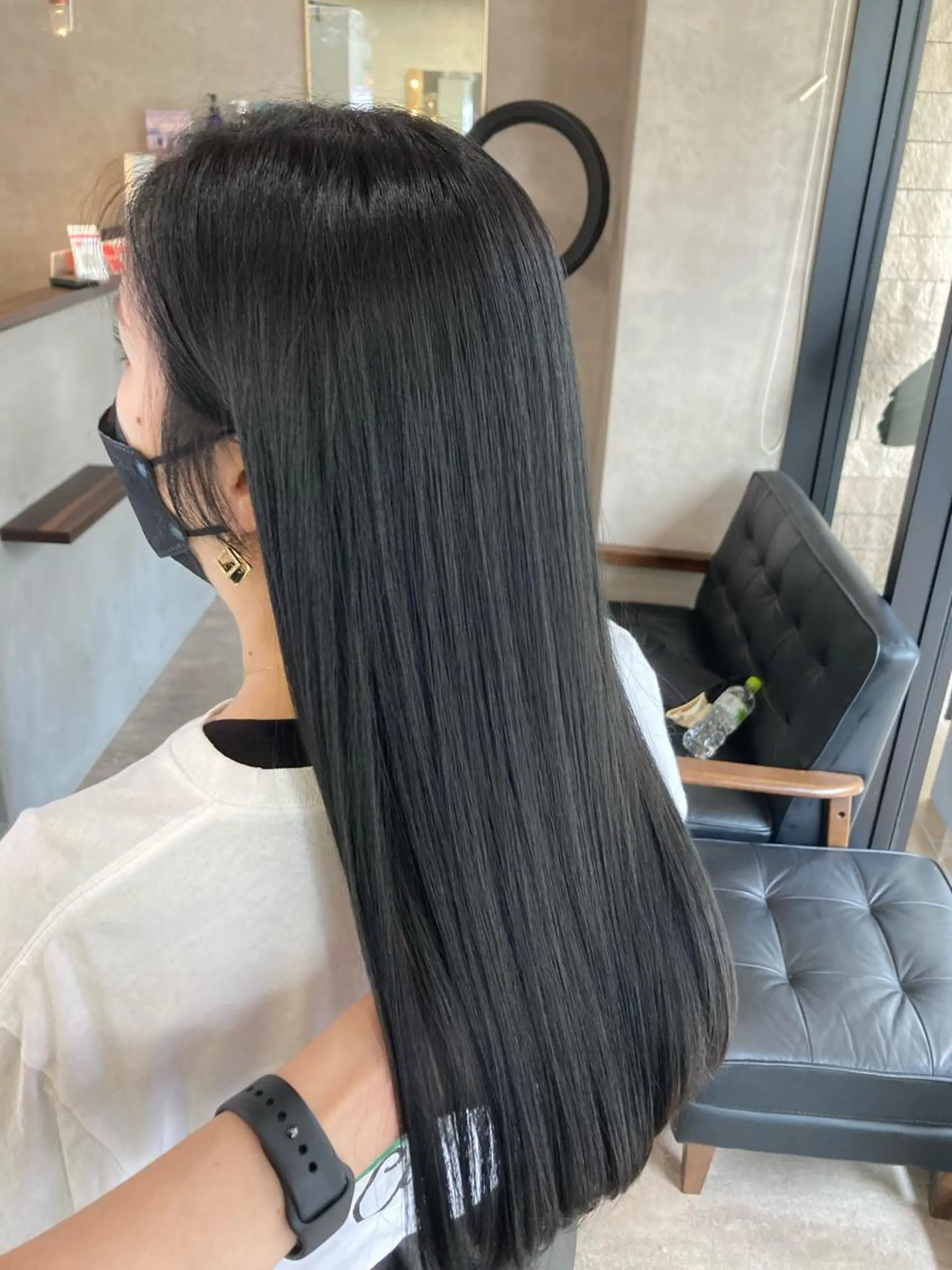 ロング トリートメント ヘアカラー トリートメント RIENS xrea一樹のヘアスタイル