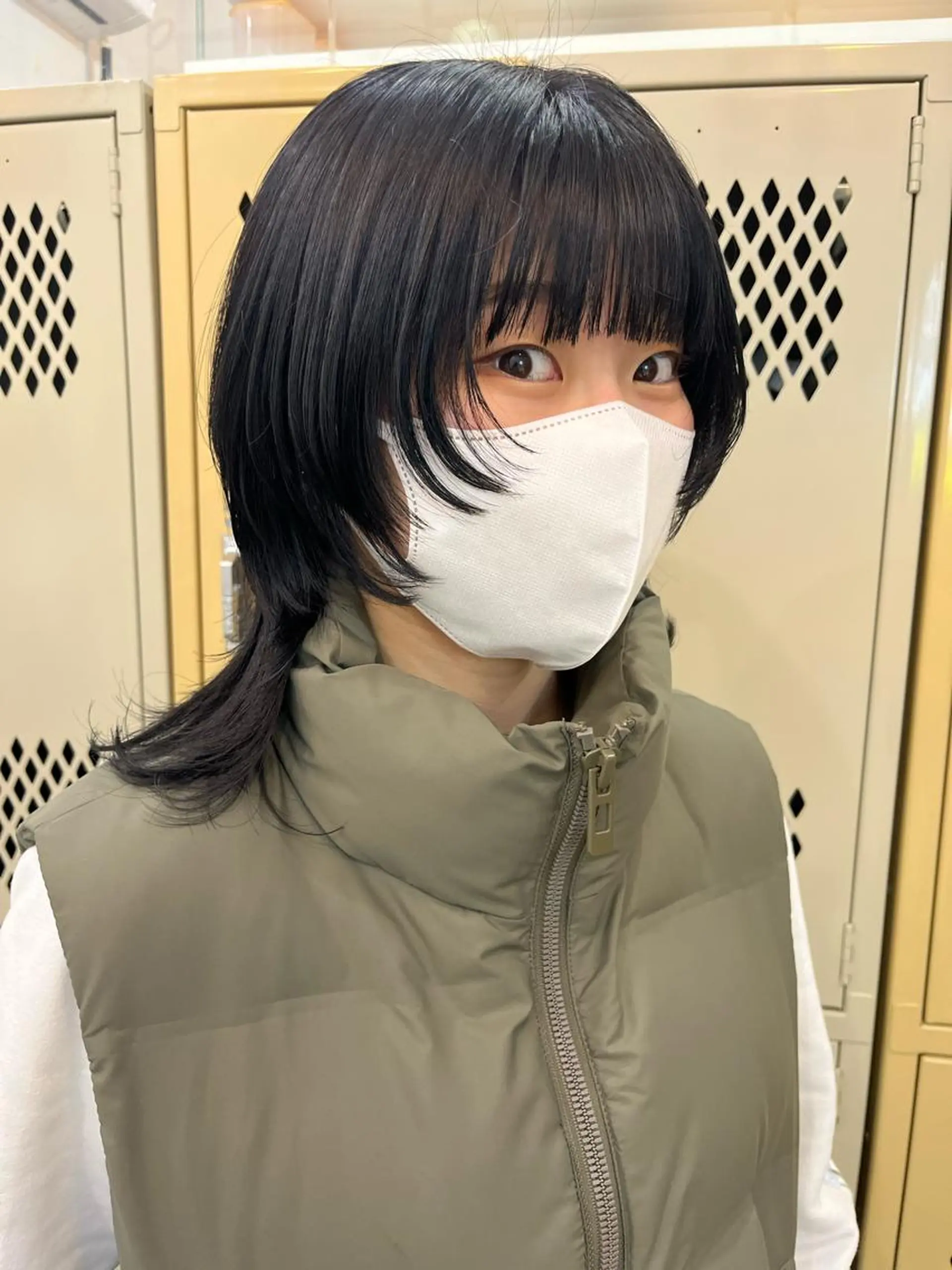 ミディアム カラー カット ヘアカラー トリートメント 🌼sunc HINAMI🌼のヘアスタイル