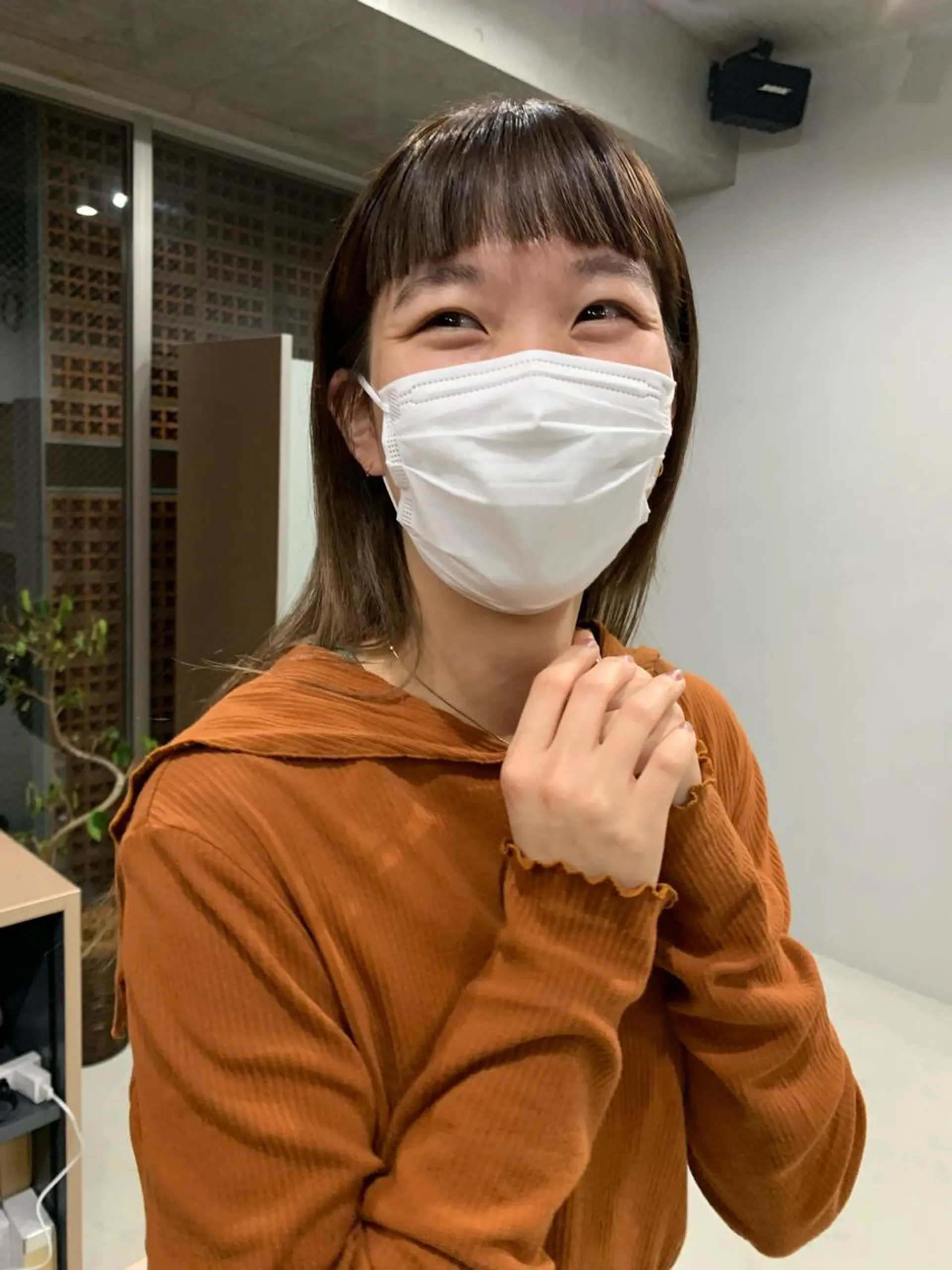 ロング カラー ボブパーマコテ巻き風 パーマNo1深江秀平のヘアスタイル