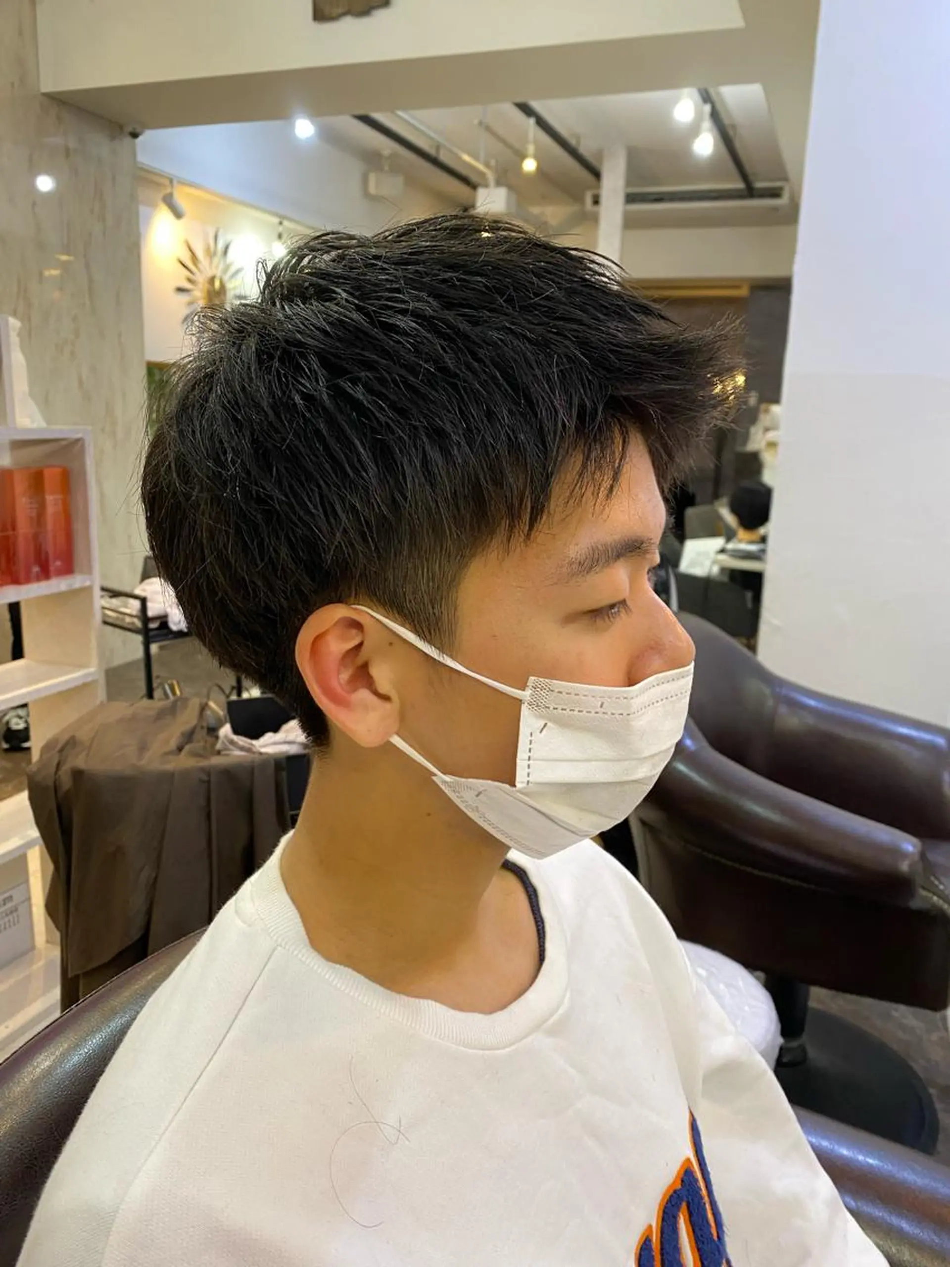 ショート メンズ カット SYUYA/パーマ/ マッシュスタイル特化のヘアスタイル