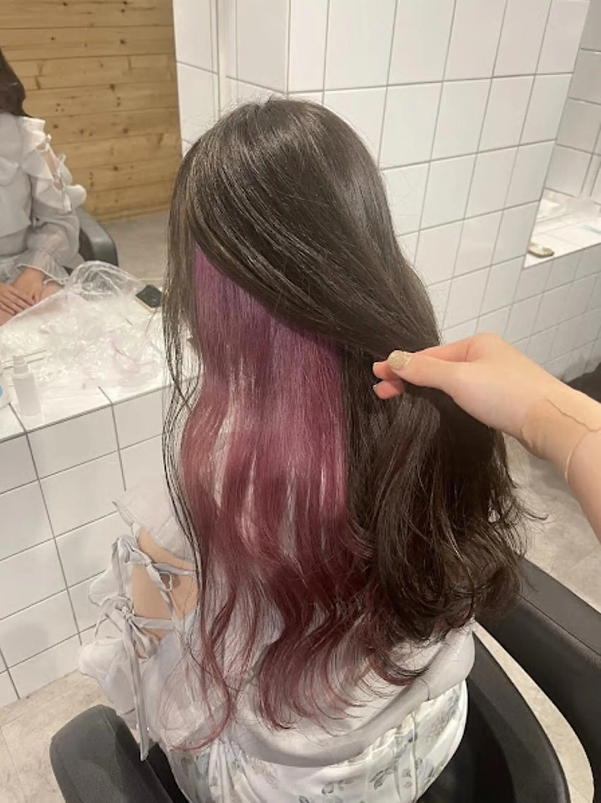 カラー 🪞official FRUITS渋谷🩰のヘアスタイル