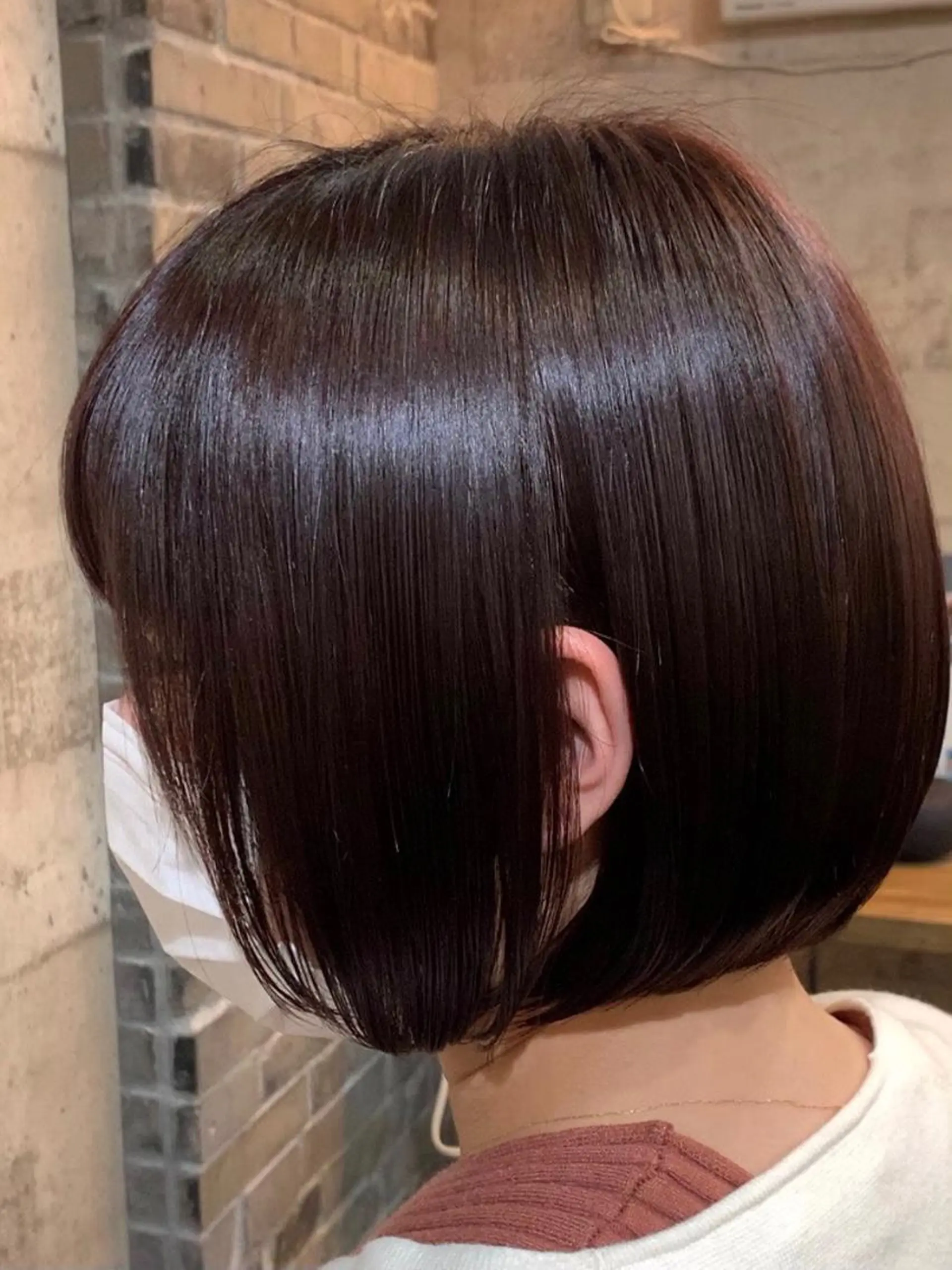 ショート カラー ピンクカラー ピンクパープル パープルカラー KISS SWAN所属・B E C H I C O〔べち子〕のヘアスタイル