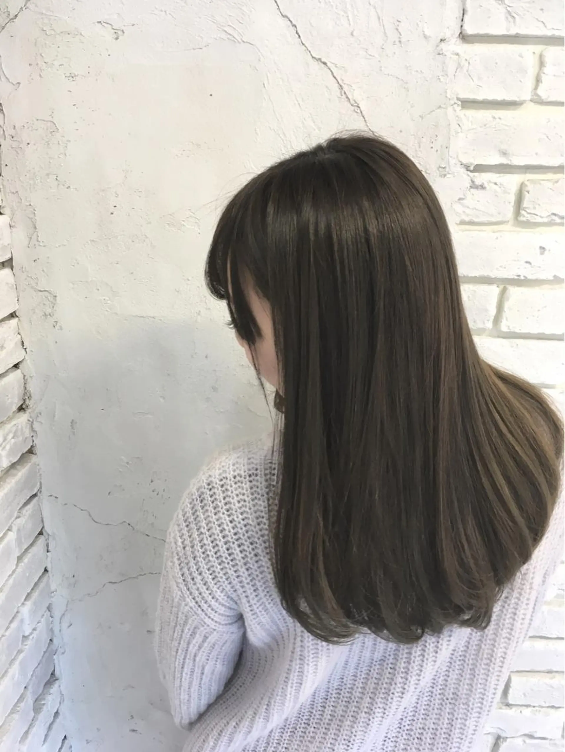 ロング カラー 江幡 渉のヘアスタイル