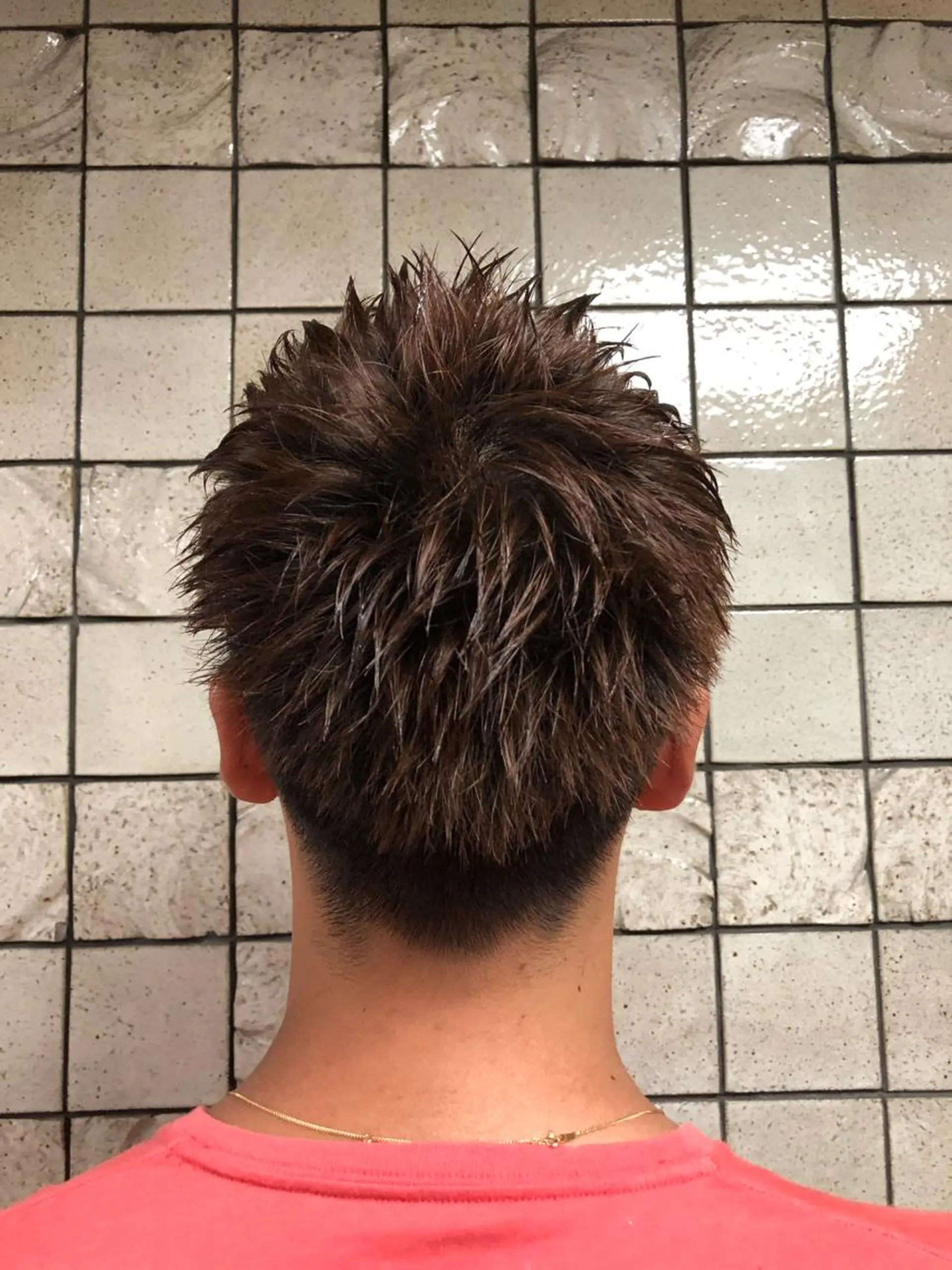 ショート メンズ モヒカン 【店長】福田 健人のヘアスタイル