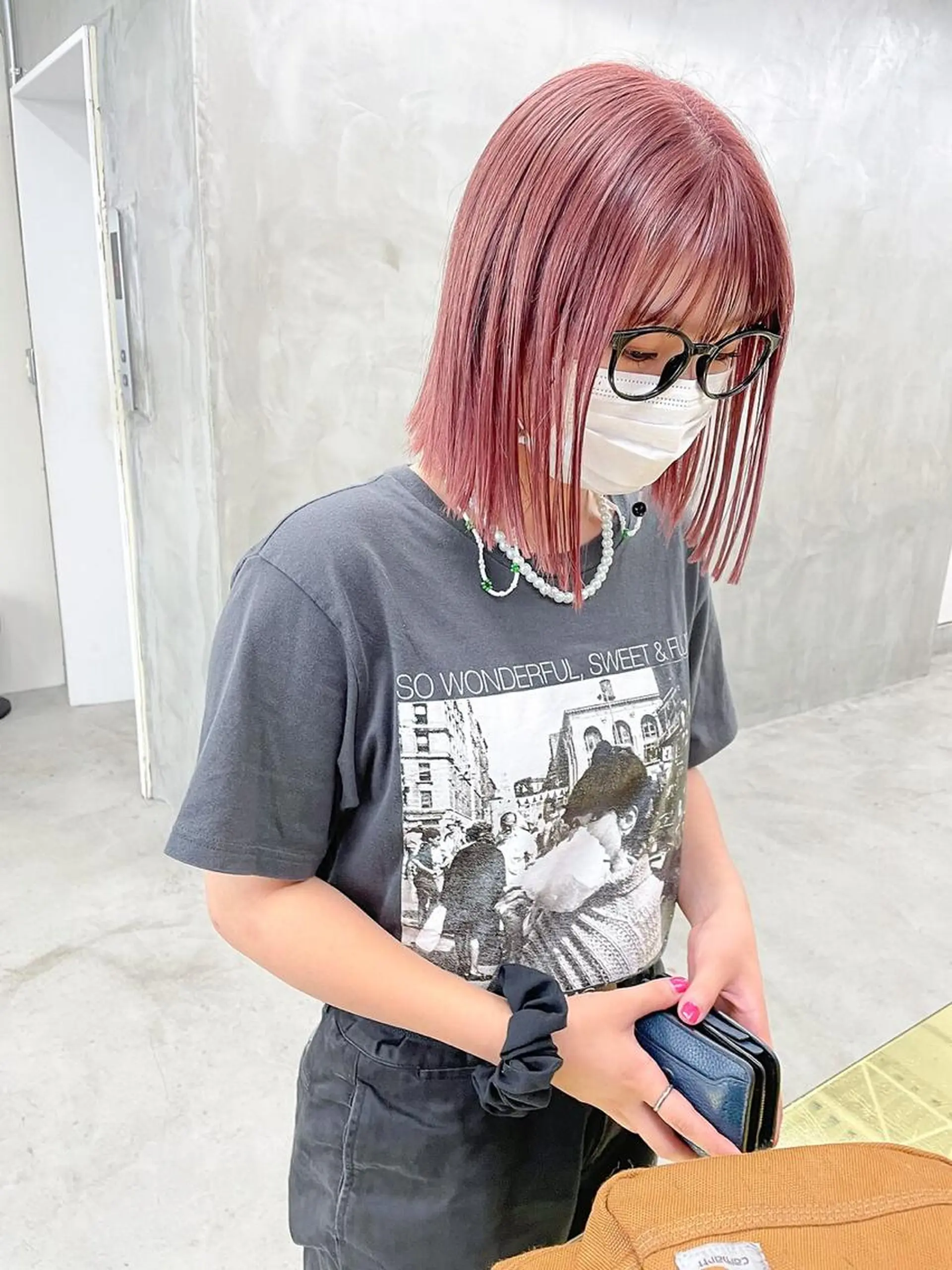 ショート カラー バレイヤージュ ブリーチ ケアブリーチ デザインカラー ダブルカラー スパイラルパーマ 🌐hina⭐️のヘアスタイル