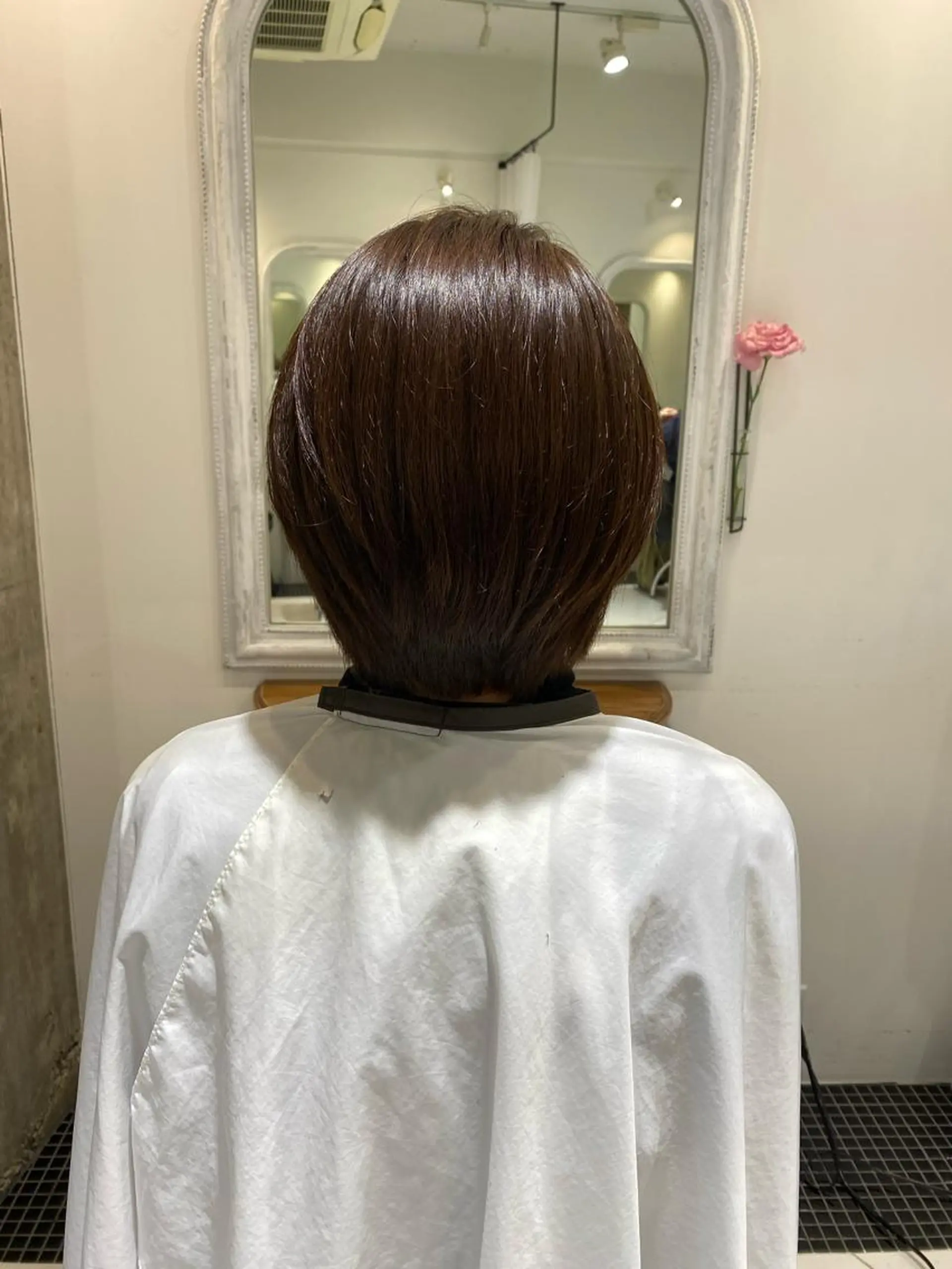ショート カラー ヘアカラー ducha所属・DUCHA Tomida naoのヘアスタイル
