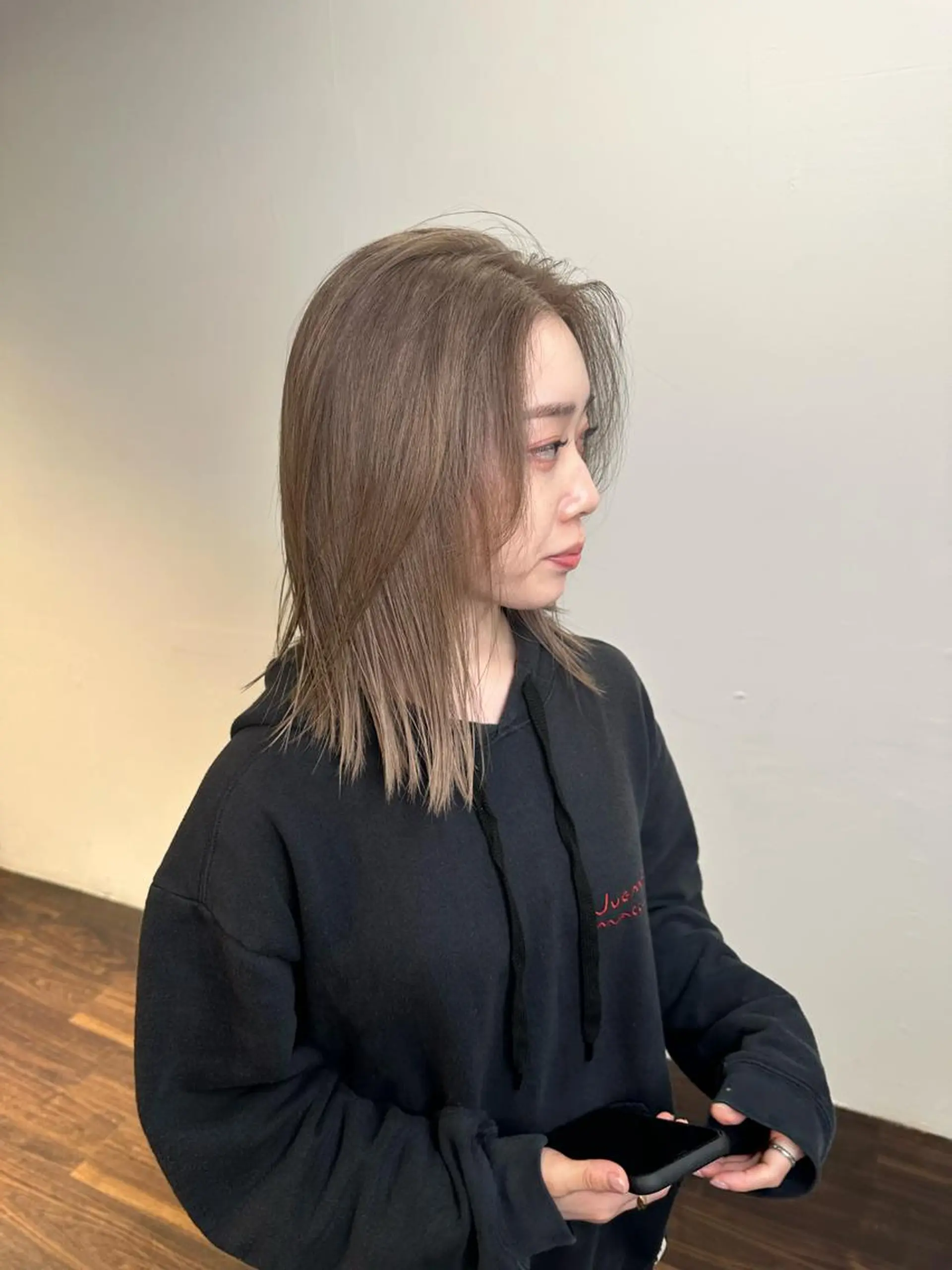 ミディアム カラー アディクシーカラー ブリーチ ケアブリーチ デザインカラー ハイトーンカラー ワンホンヘア ケラチン/Kaitoのヘアスタイル