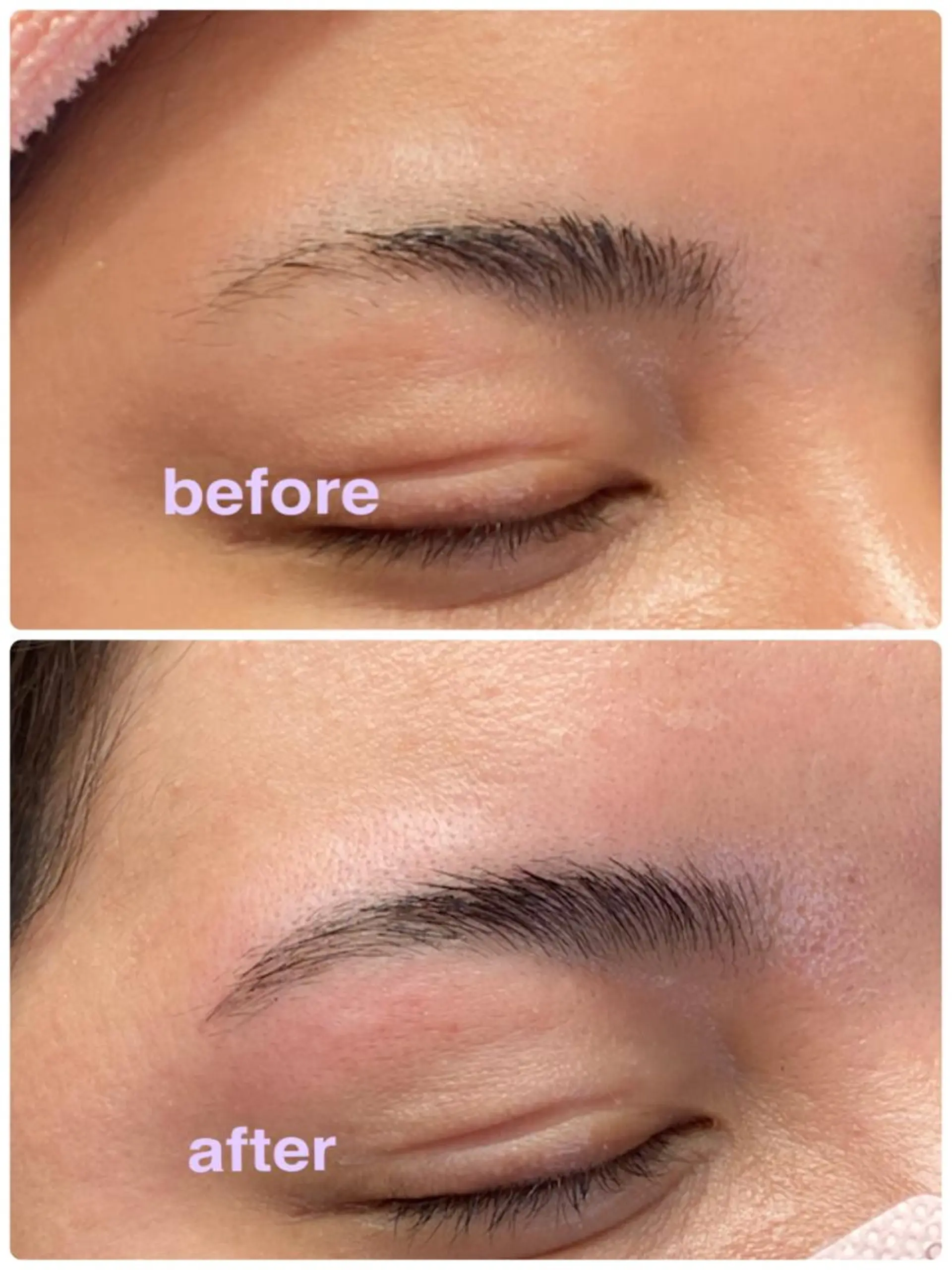 アイブロウ ハリウッドブロウリフト サロンドプララン所属・サロンド プラランのエステ・リラクイメージ