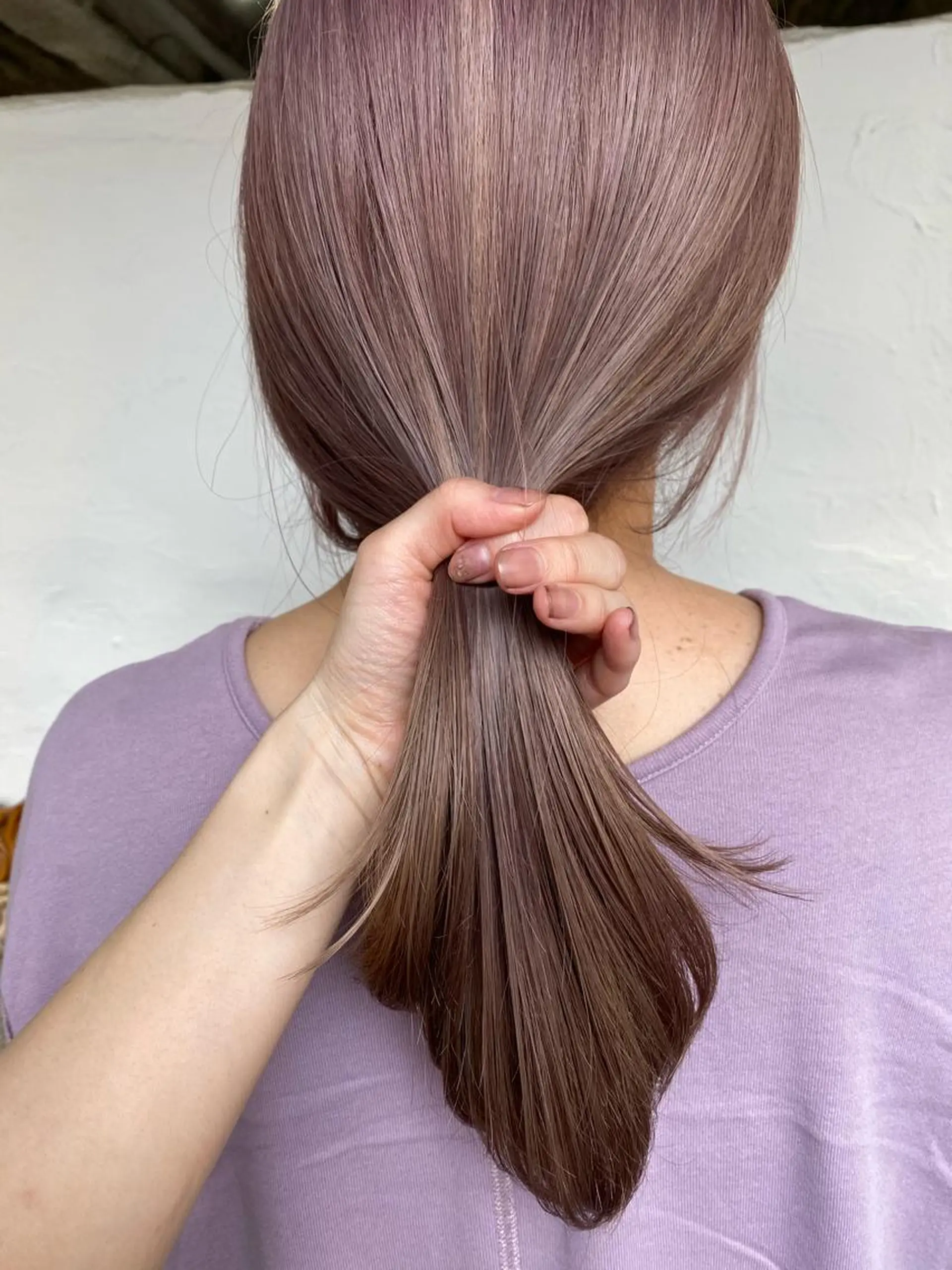 ミディアム カラー Joule銀座 石山あやのヘアスタイル