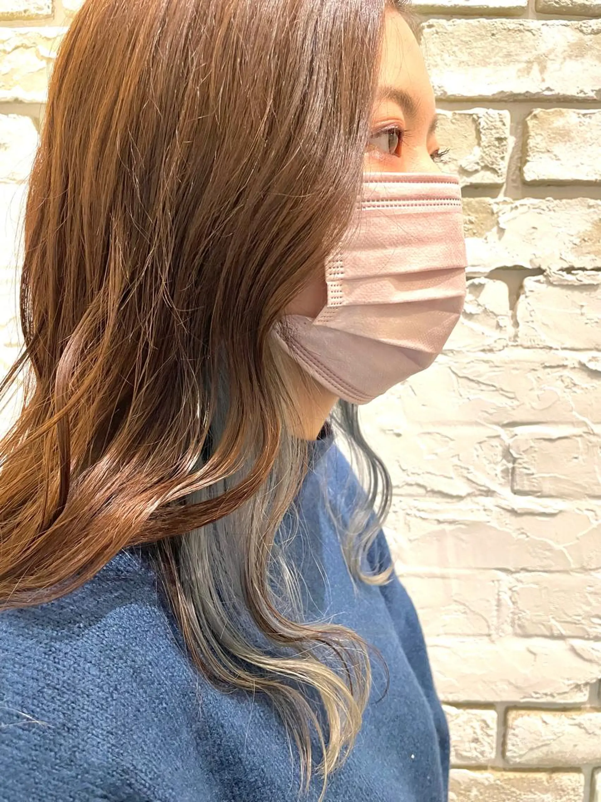 セミロング カラー 中村咲月/髪質改善 /耳つぼジュエリーのヘアスタイル