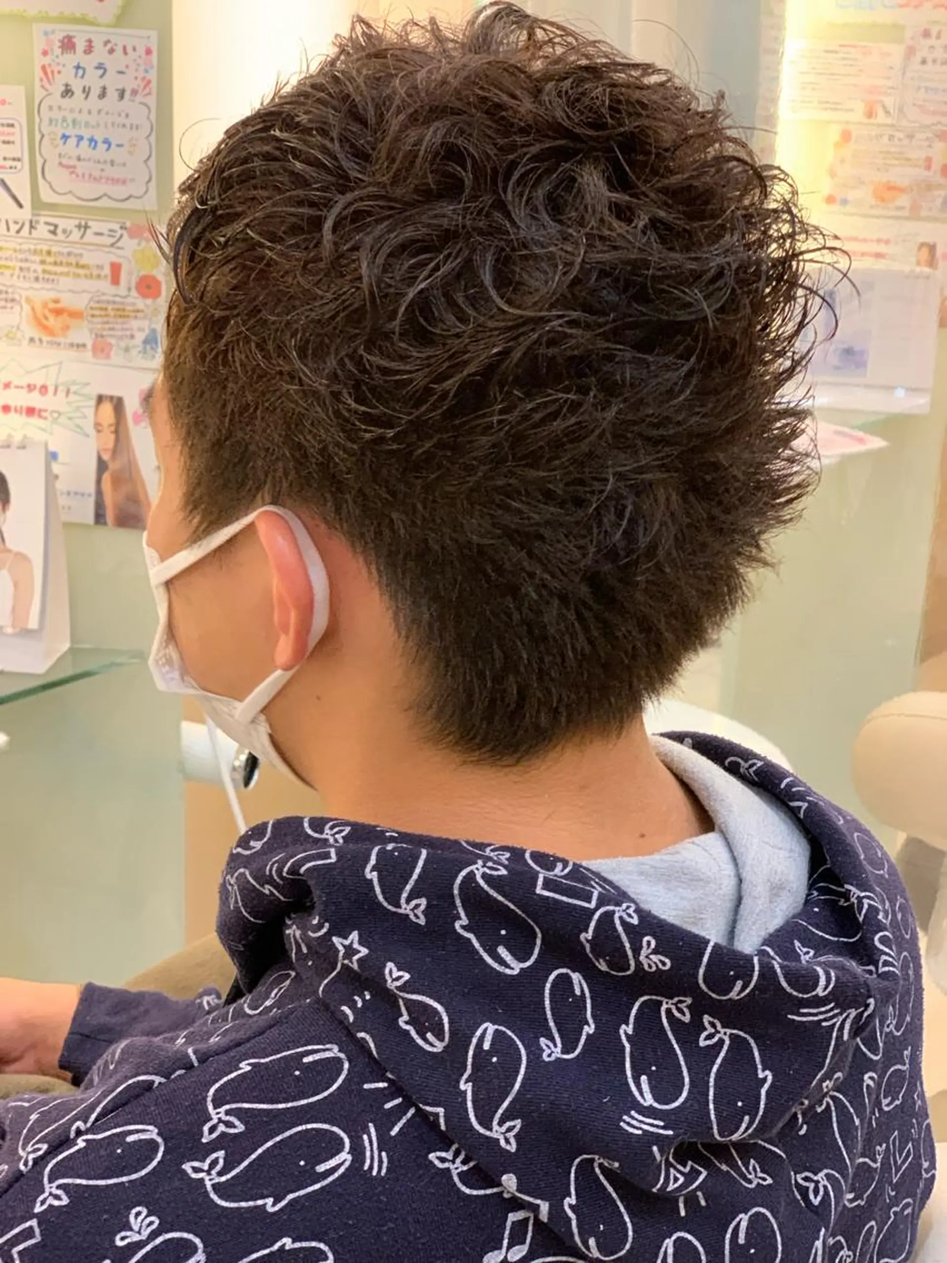 ショート メンズ カット ヘアカラー トータルビューティー K:R鶴川のヘアスタイル