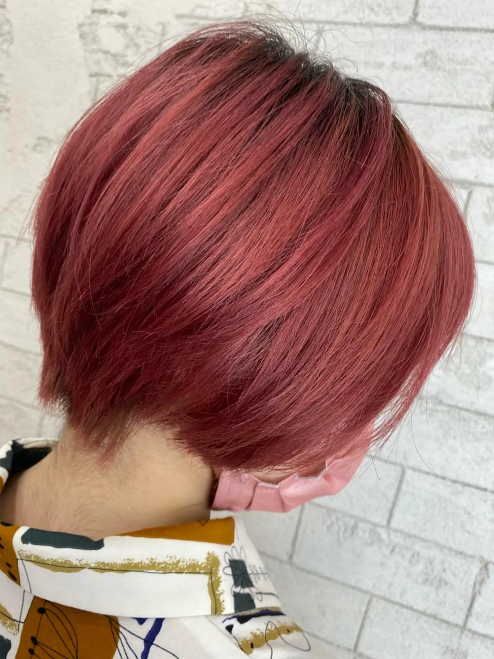 ショート カラー Eleanor立川北口所属・🦋YUI 髪質改善 ブリーチ 着付け🦋のヘアスタイル