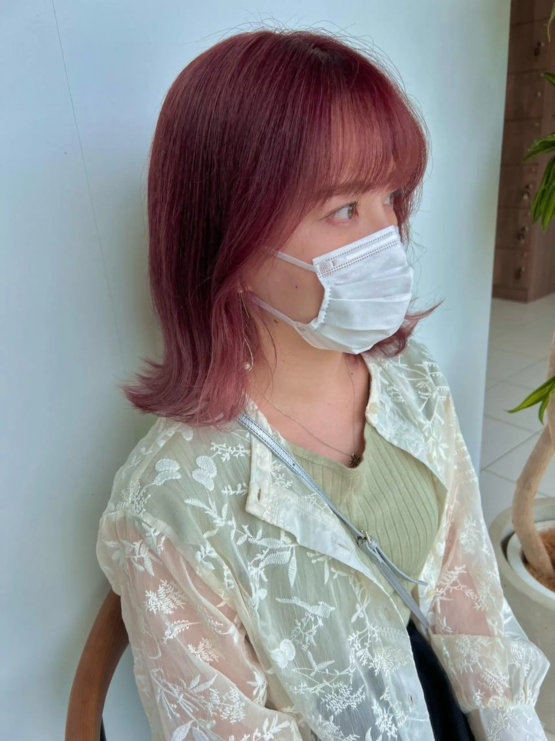 ミディアム カラー ハルキ/ 髪質改善のヘアスタイル