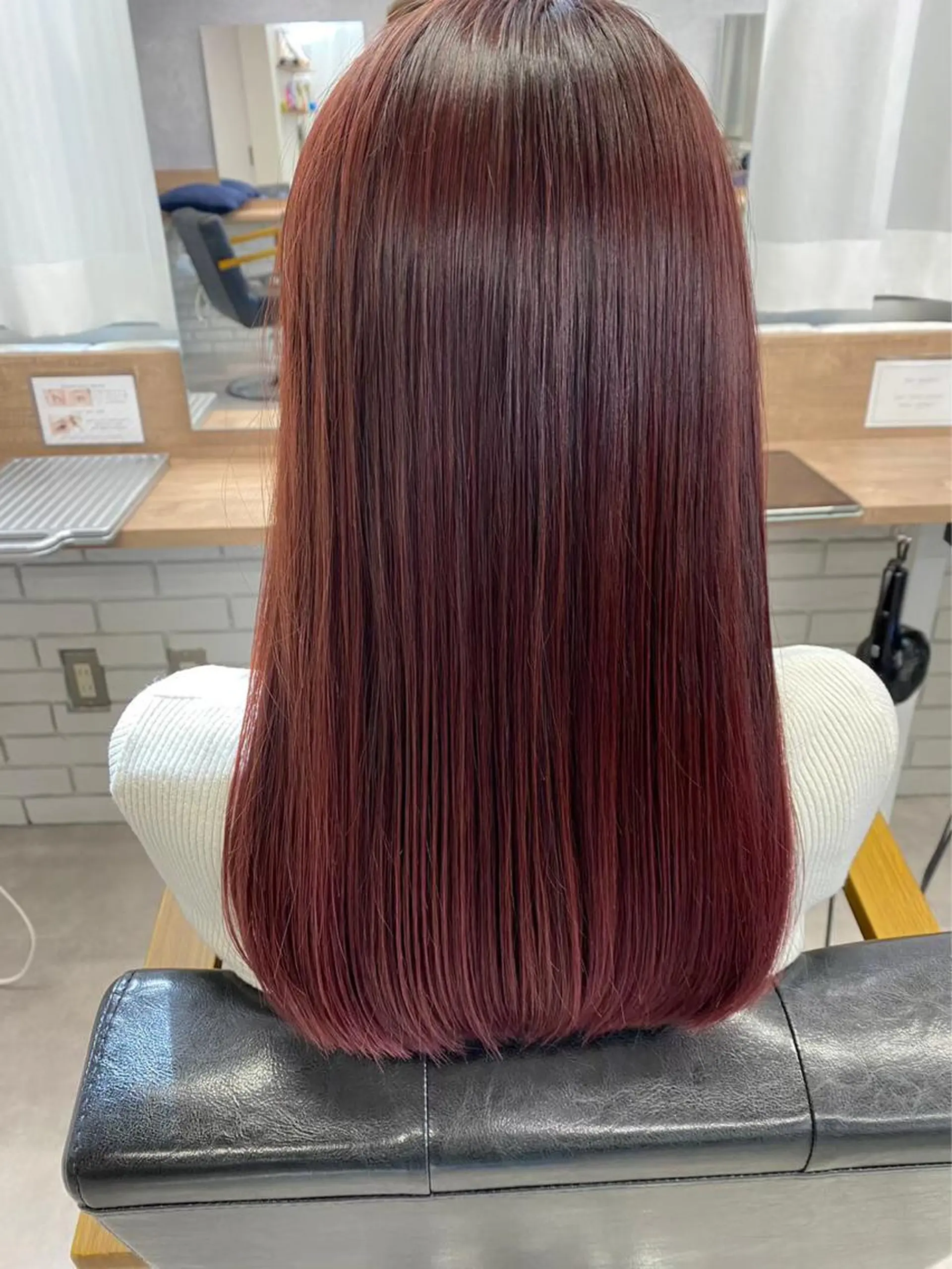 ロング カラー 髪質改善 Aimer 北千住店所属・akari/柔らか カラー/ヘアセット✦のヘアスタイル