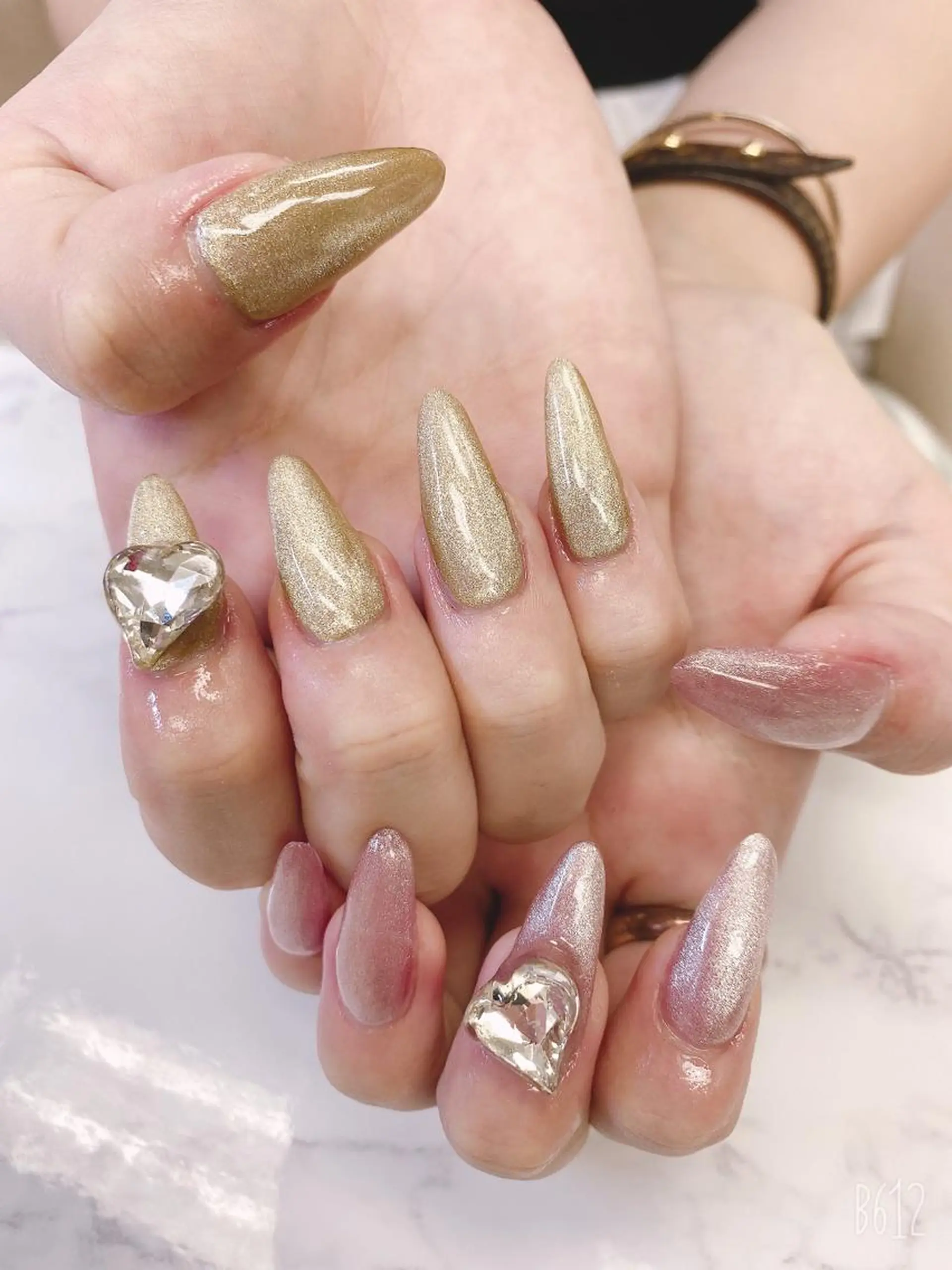 ロング ハンドネイル JNA認定講師🌸 RIEのネイルデザイン