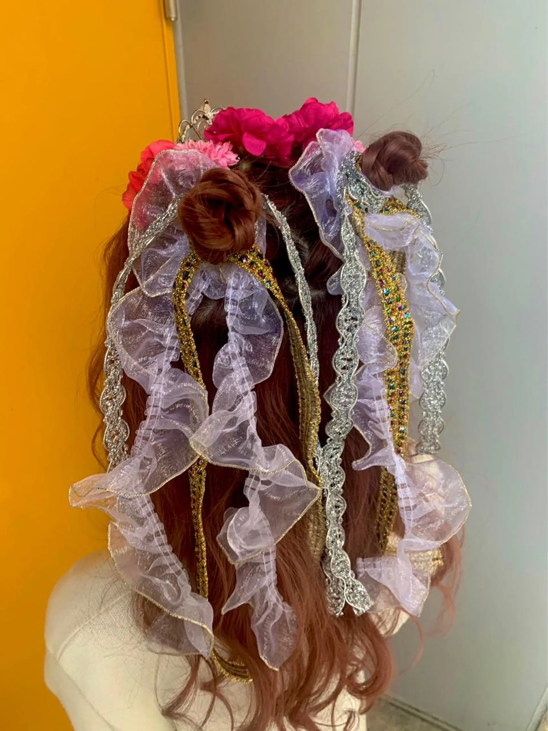 ミディアム デザインカラー/ kanae🌱のヘアスタイル