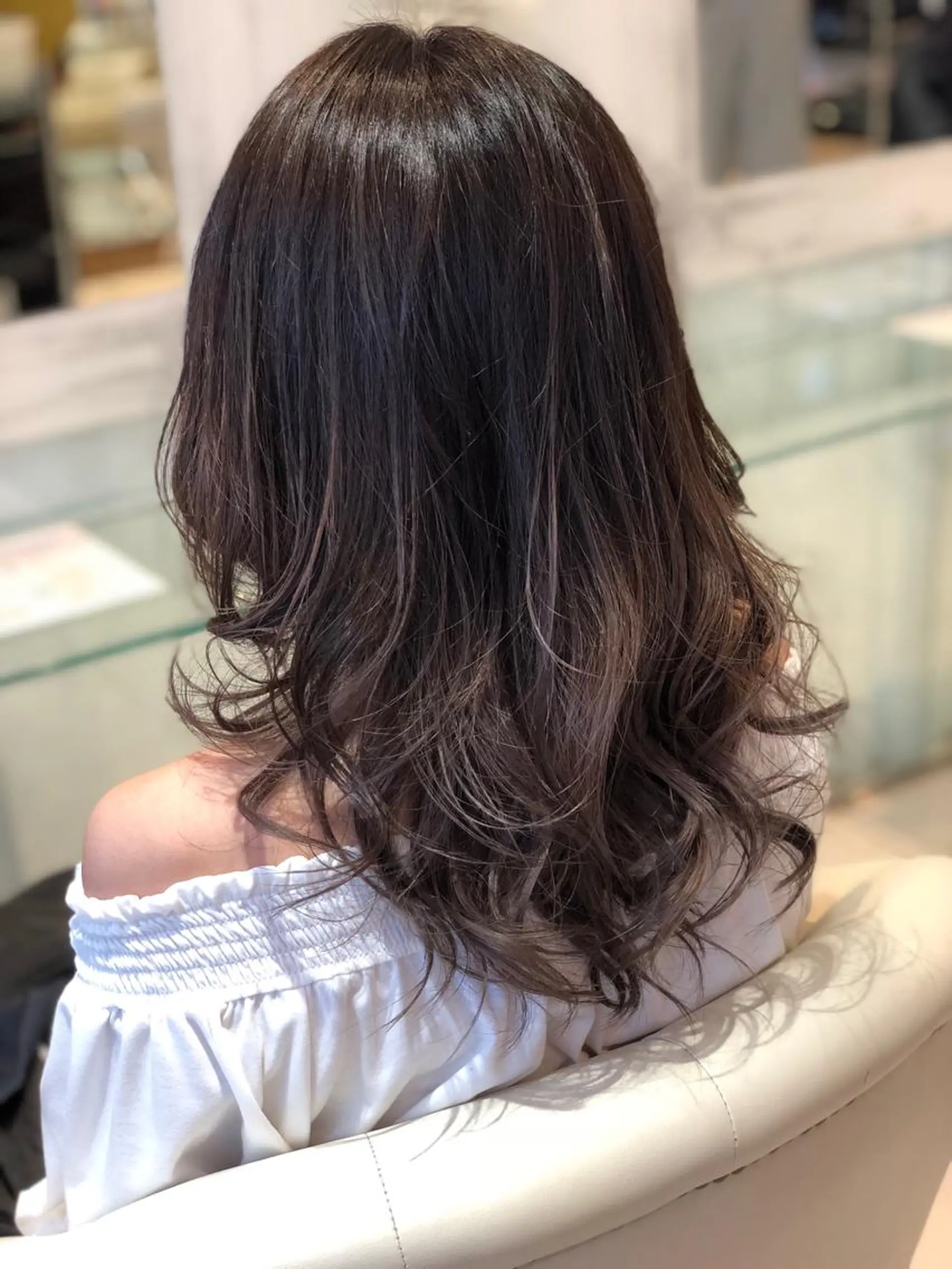 ミディアム カラー ハイライトカラー ハイライト GO TODAY SHAiRE SALON 横浜Mare所属・🫧こおりやま なつみ🫧のヘアスタイル