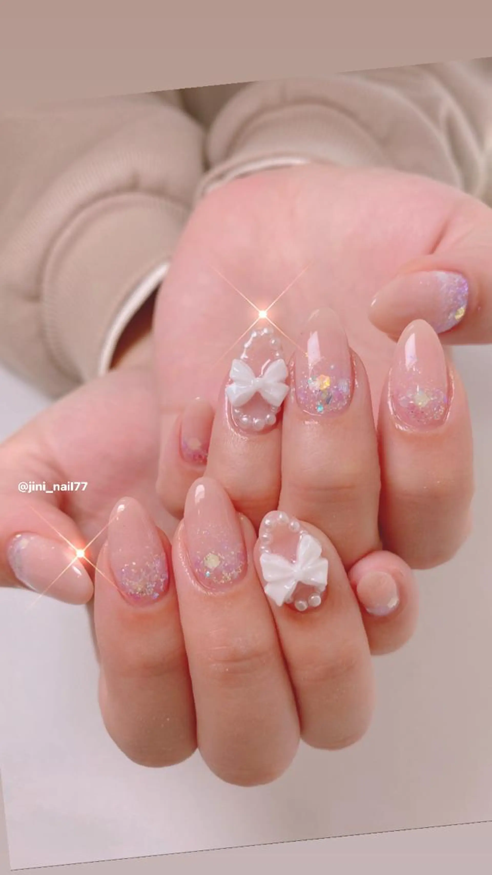 ネイル ハンドネイル JINI NAIL所属・ジニ ネイルのネイルデザイン