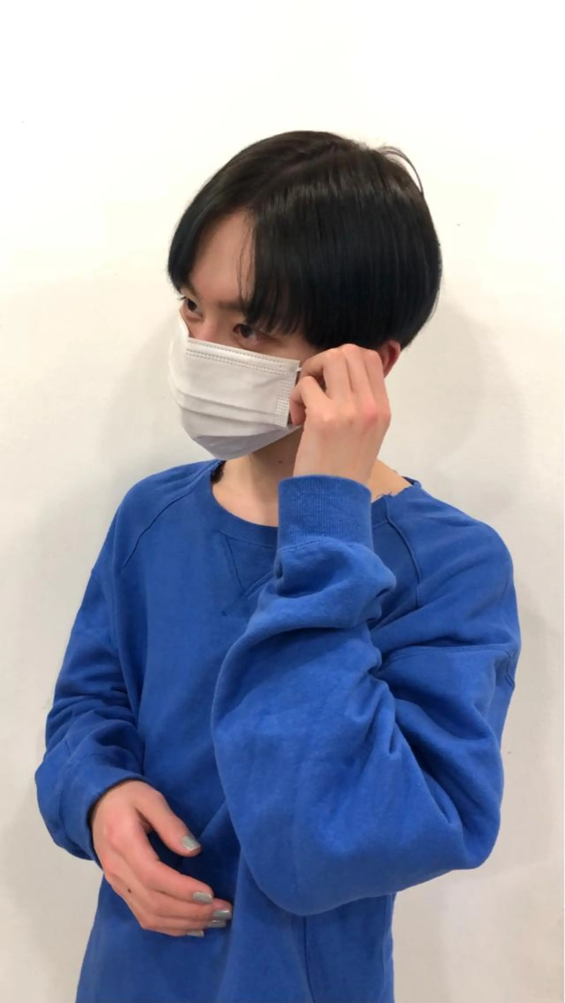 メンズ センターパート 吉田一輝 外国人パーマのヘアスタイル