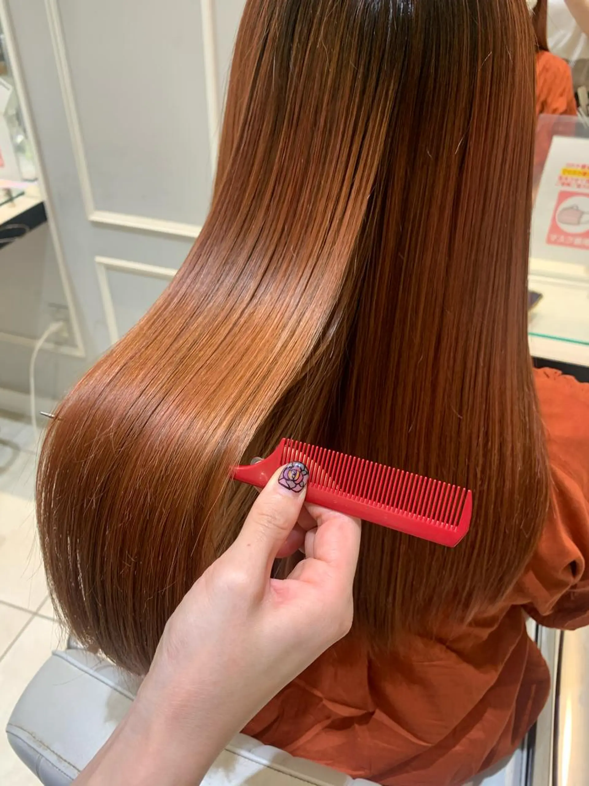 ロング トリートメント SALOWIN 銀座一丁目店所属・髪質改善/縮毛矯正 🎀小林 唯 🎀のヘアスタイル