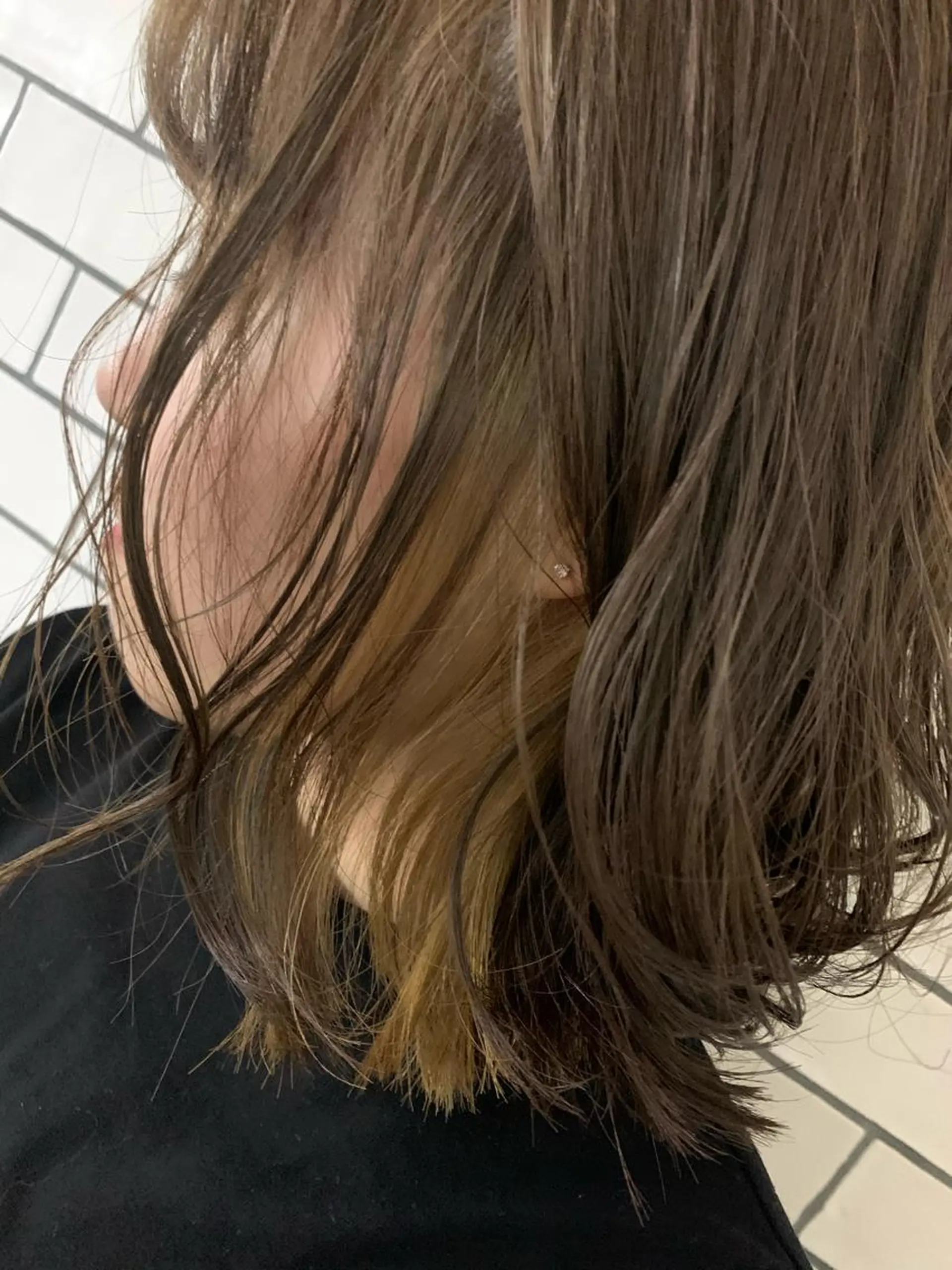 ミディアム カラー ヘアアレンジ イルミナカラー インナーカラー ピンクカラー 髪質改善 小顔カット 指名支持率NO.1 スタイリストのヘアスタイル