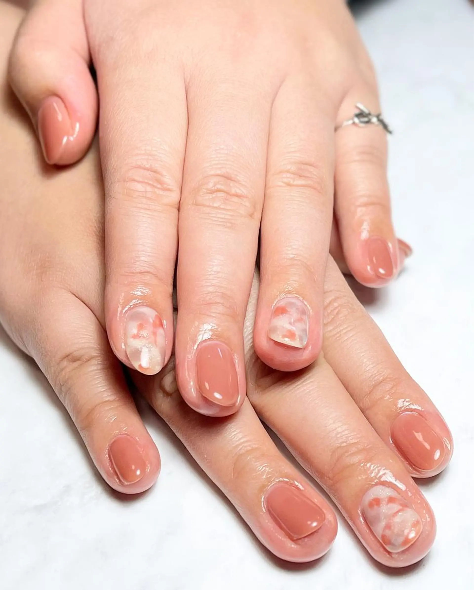 ミディアム Salon de gypsophileのネイルデザイン