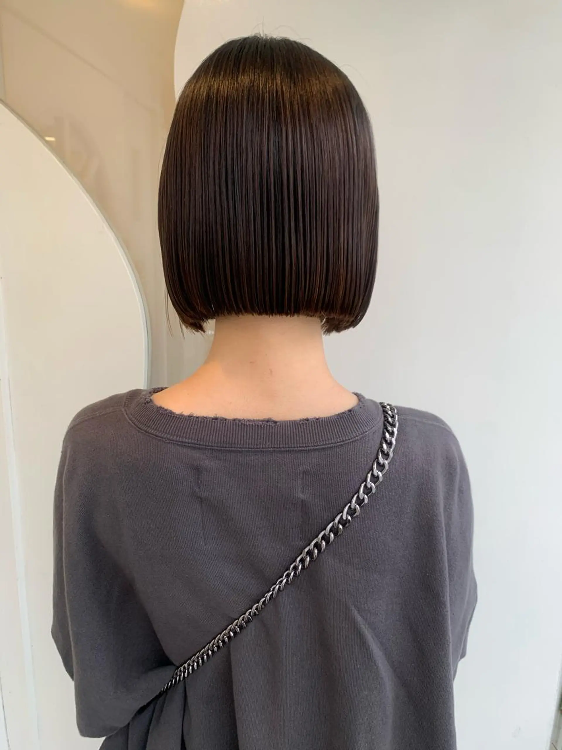 ショート 切りっぱなしボブ ボブ 【ボブ/個室サロン】 癒し空間mimuraのヘアスタイル