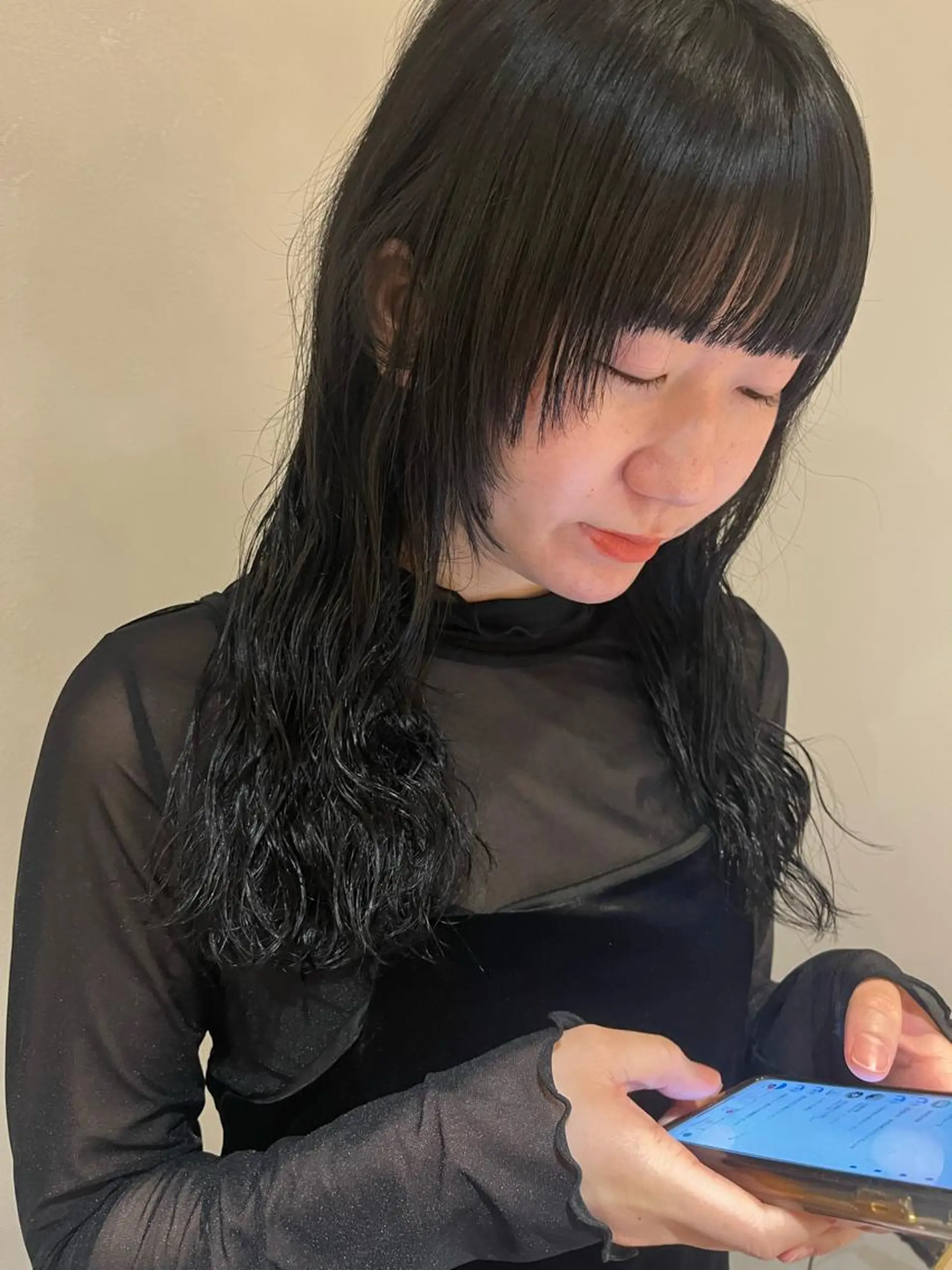 ロング 頭皮につけないカラー /白髪ぼかし/実加永のヘアスタイル