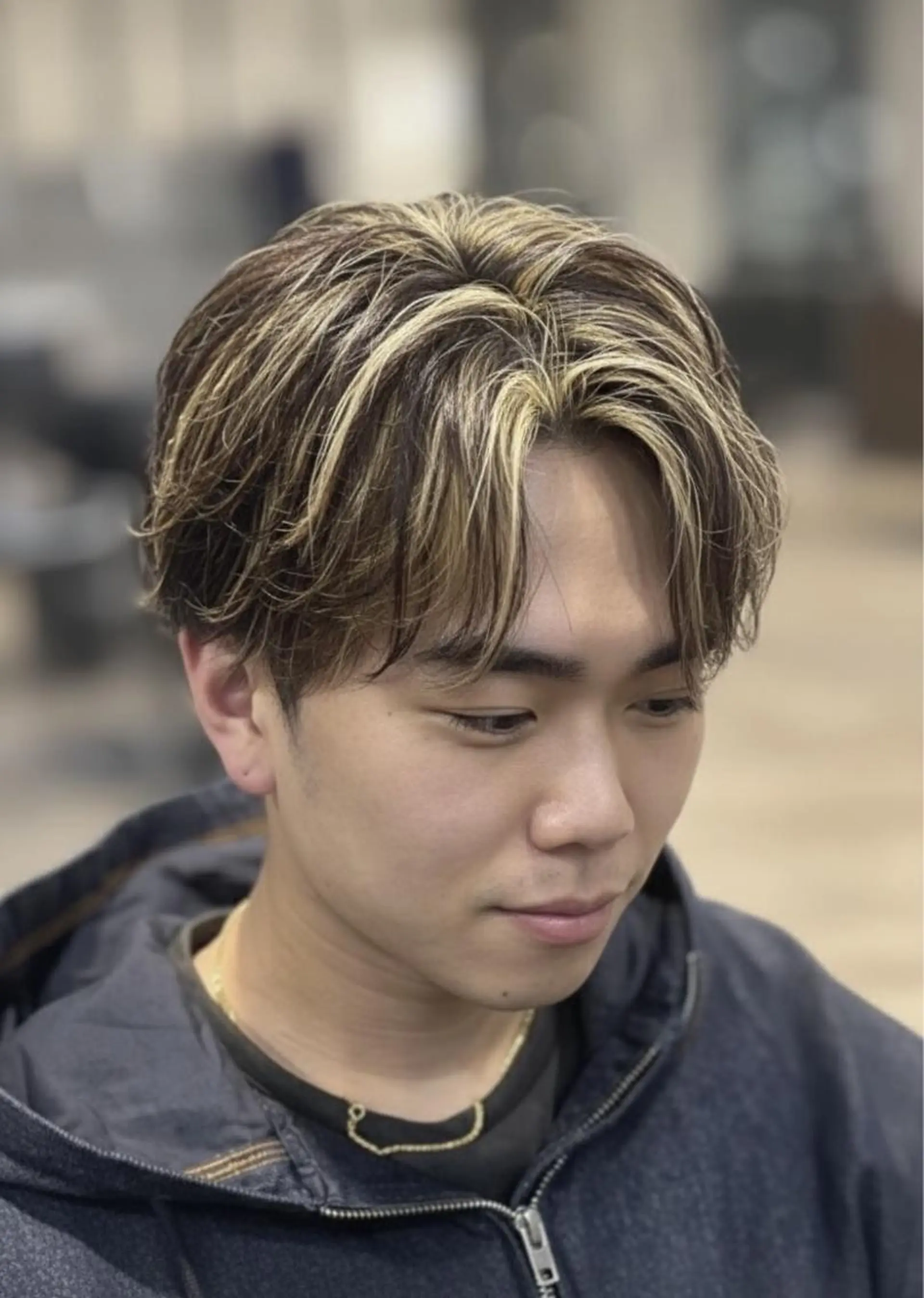 メンズ カット 好印象メンズ特化/就 活/縮毛髪質改善のヘアスタイル