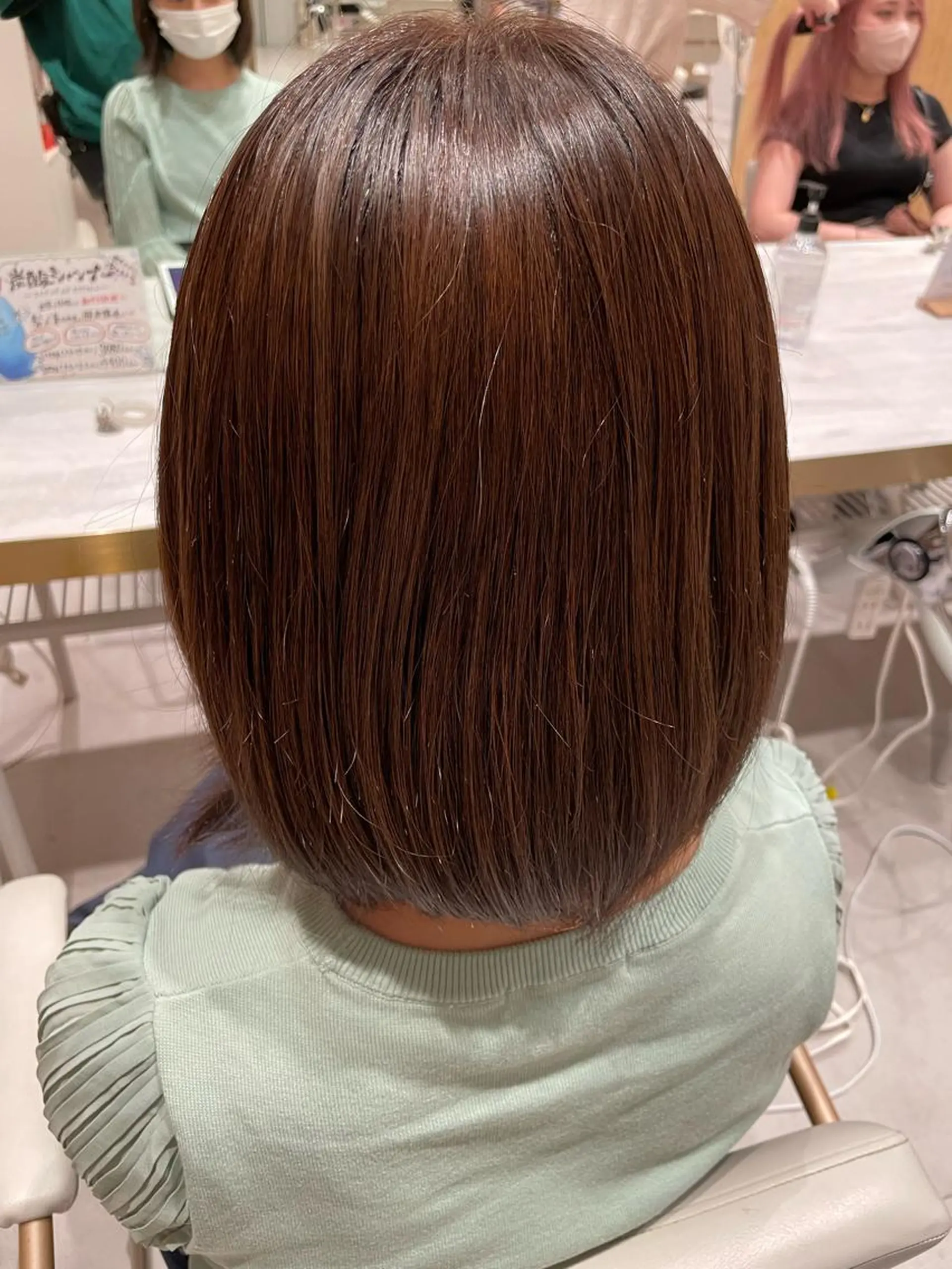 カラー ヘアカラー トリートメント 顔周り/透明感カラー /韓国ヘア/TAKUのヘアスタイル