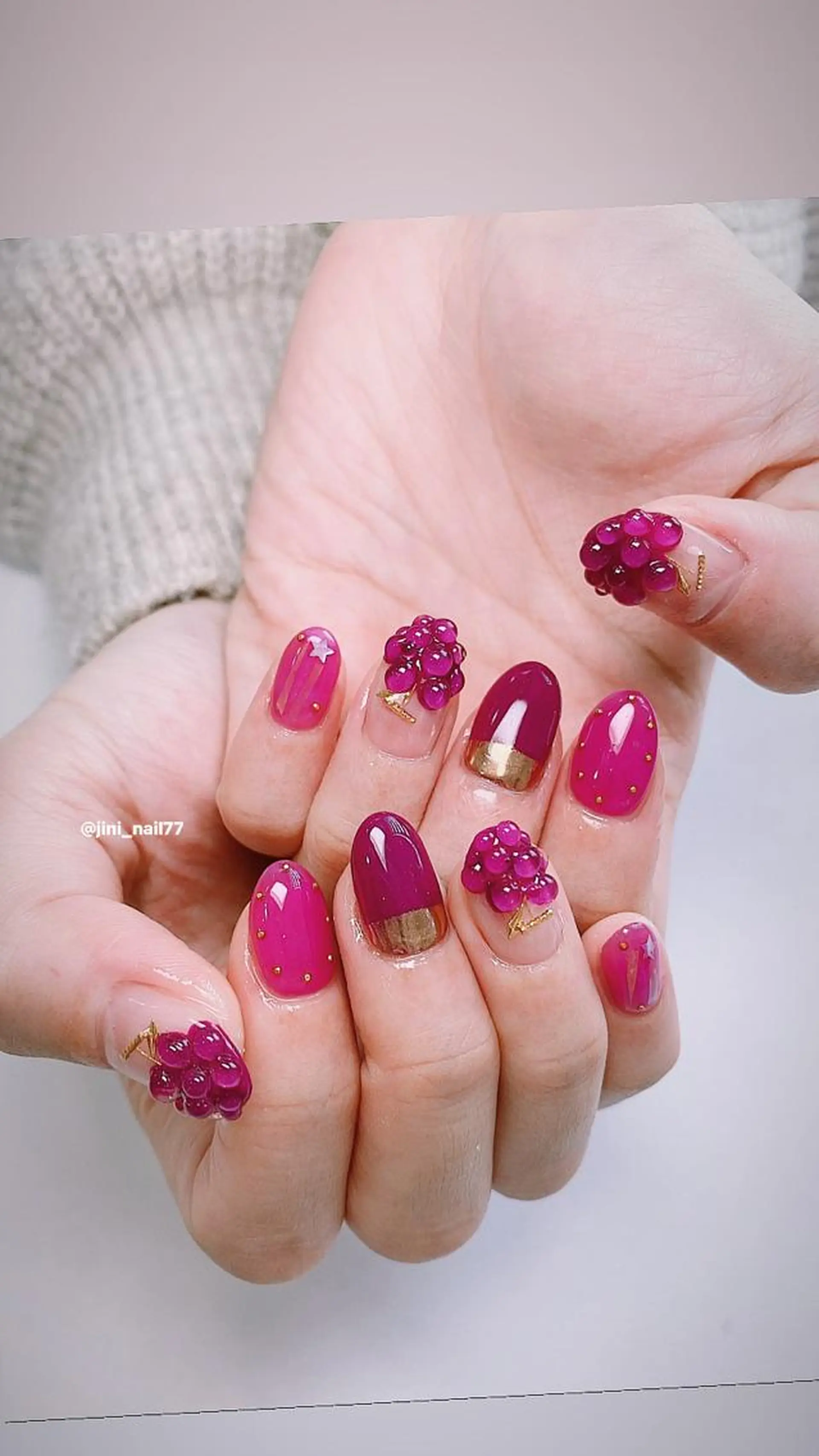 ネイル JINI NAIL所属・ジニ ネイルのネイルデザイン