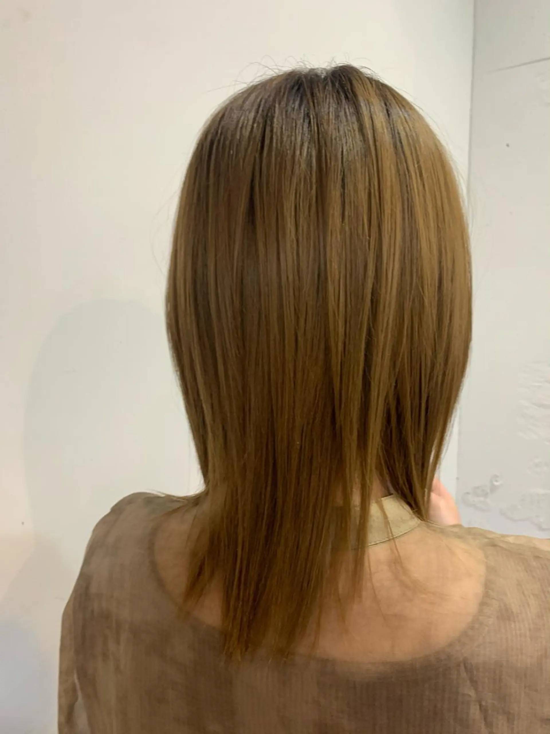 セミロング トリートメント トリートメント 髪質改善🌈 tomomiのヘアスタイル