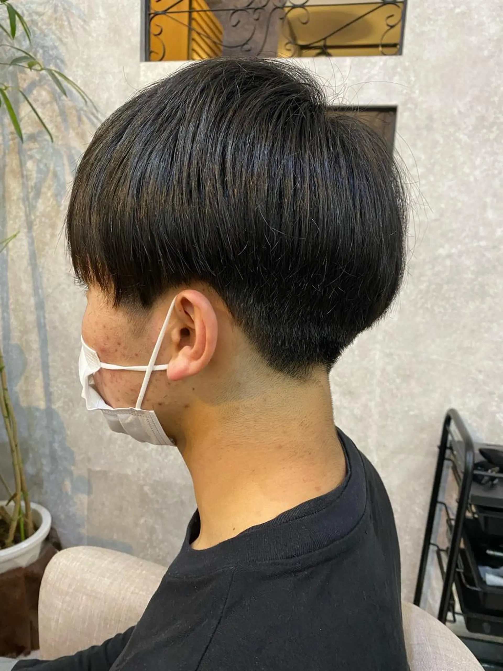 ショート メンズ カット SYUYA/パーマ/ マッシュスタイル特化のヘアスタイル