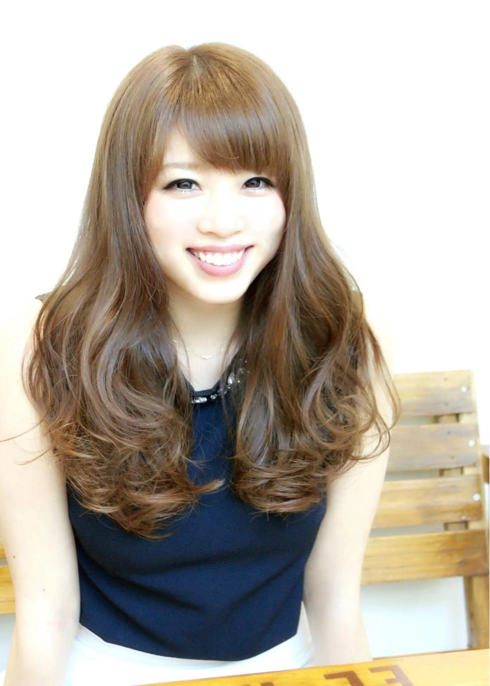 セミロング カラー メンズ指名多数!! SiLO 田島のヘアスタイル