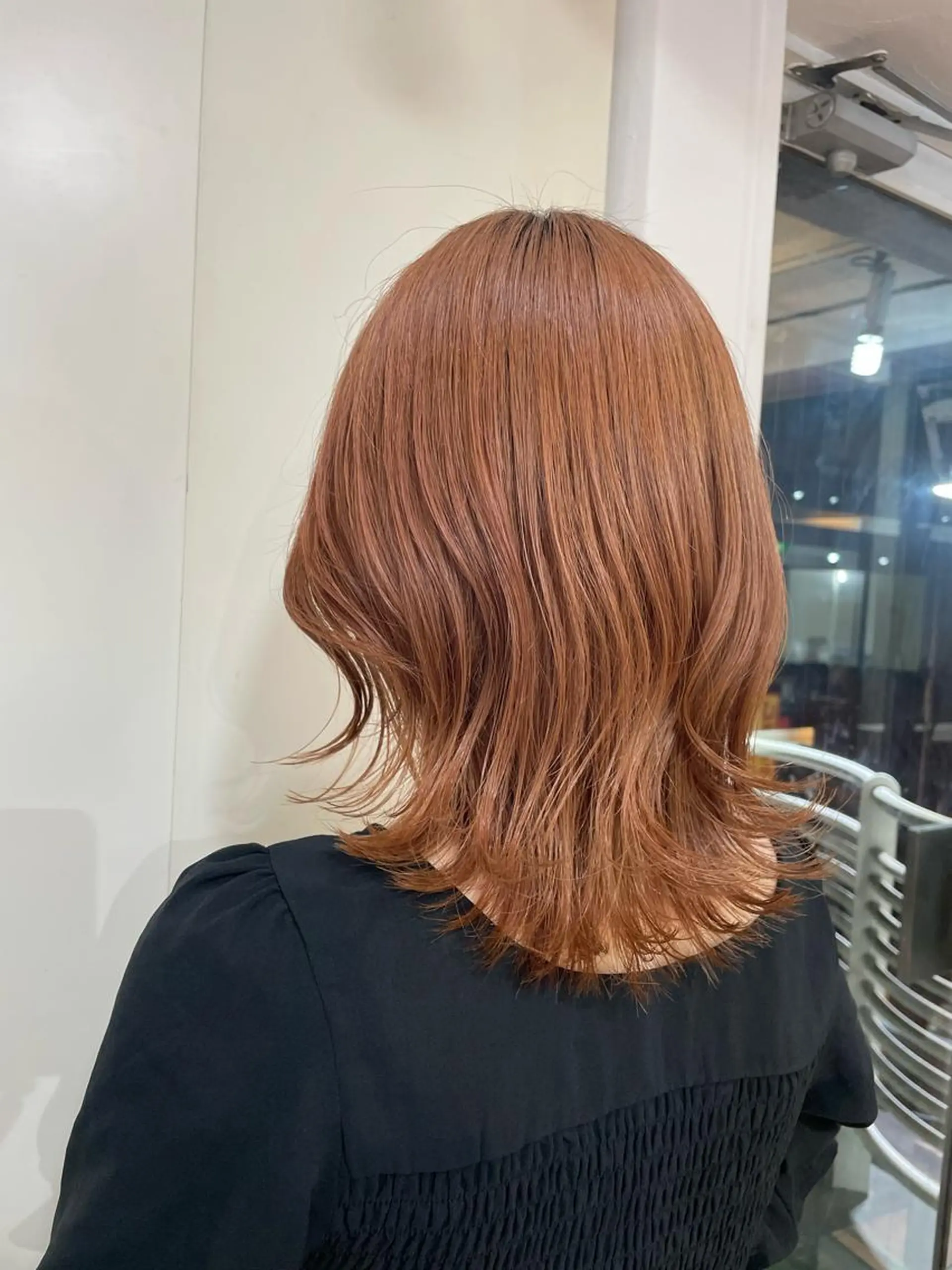 ミディアム ミディアムレイヤー レイヤーカット カット トリートメント 🦋透明感 艶カラー Rie🦋のヘアスタイル