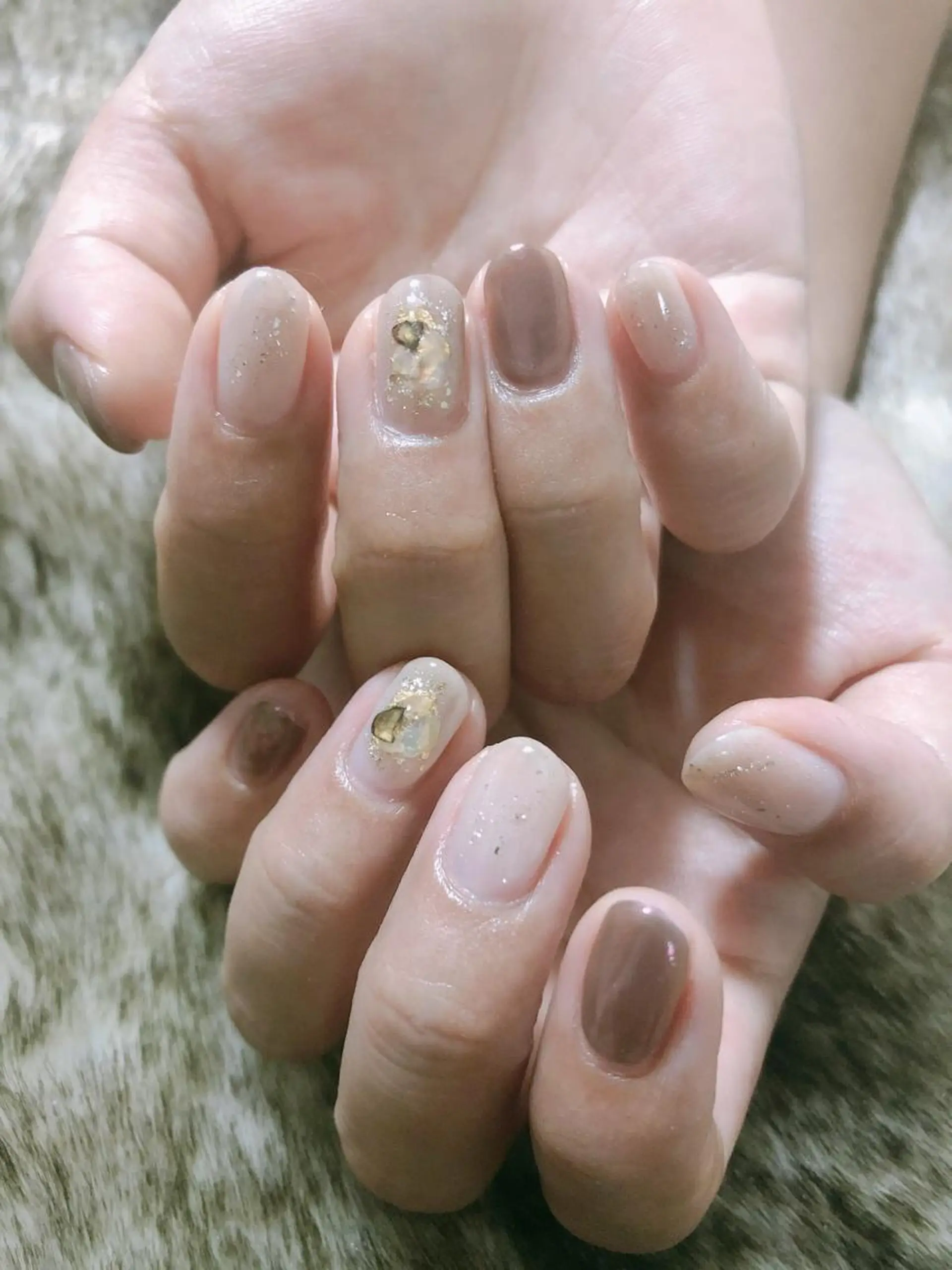 ネイル ニュアンスネイル kiki nail 二子玉川のネイルデザイン
