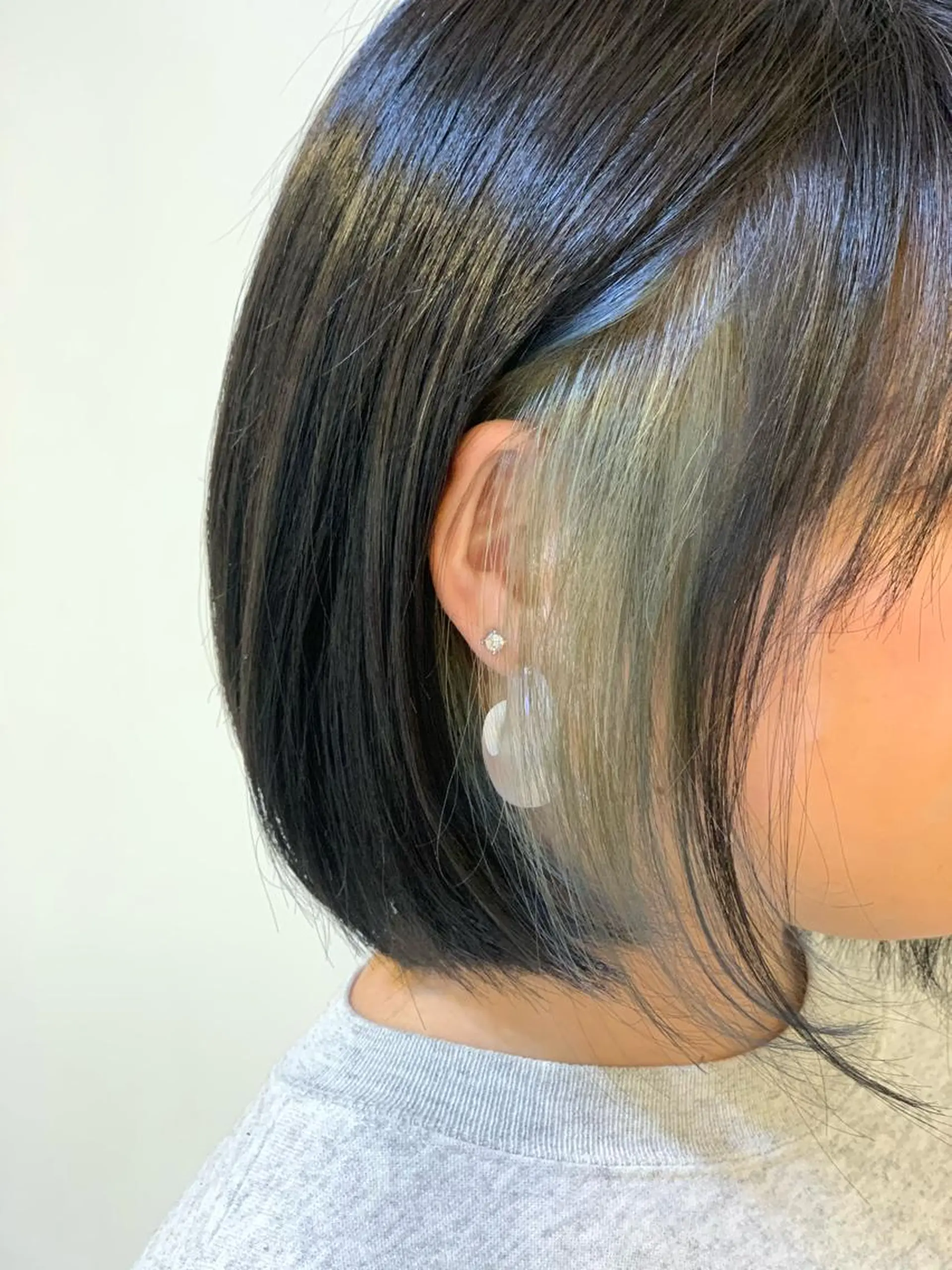 ショート カラー インナーカラー カット ヘアカラー トリートメント IORI #韓国ヘア#髪質改善のヘアスタイル