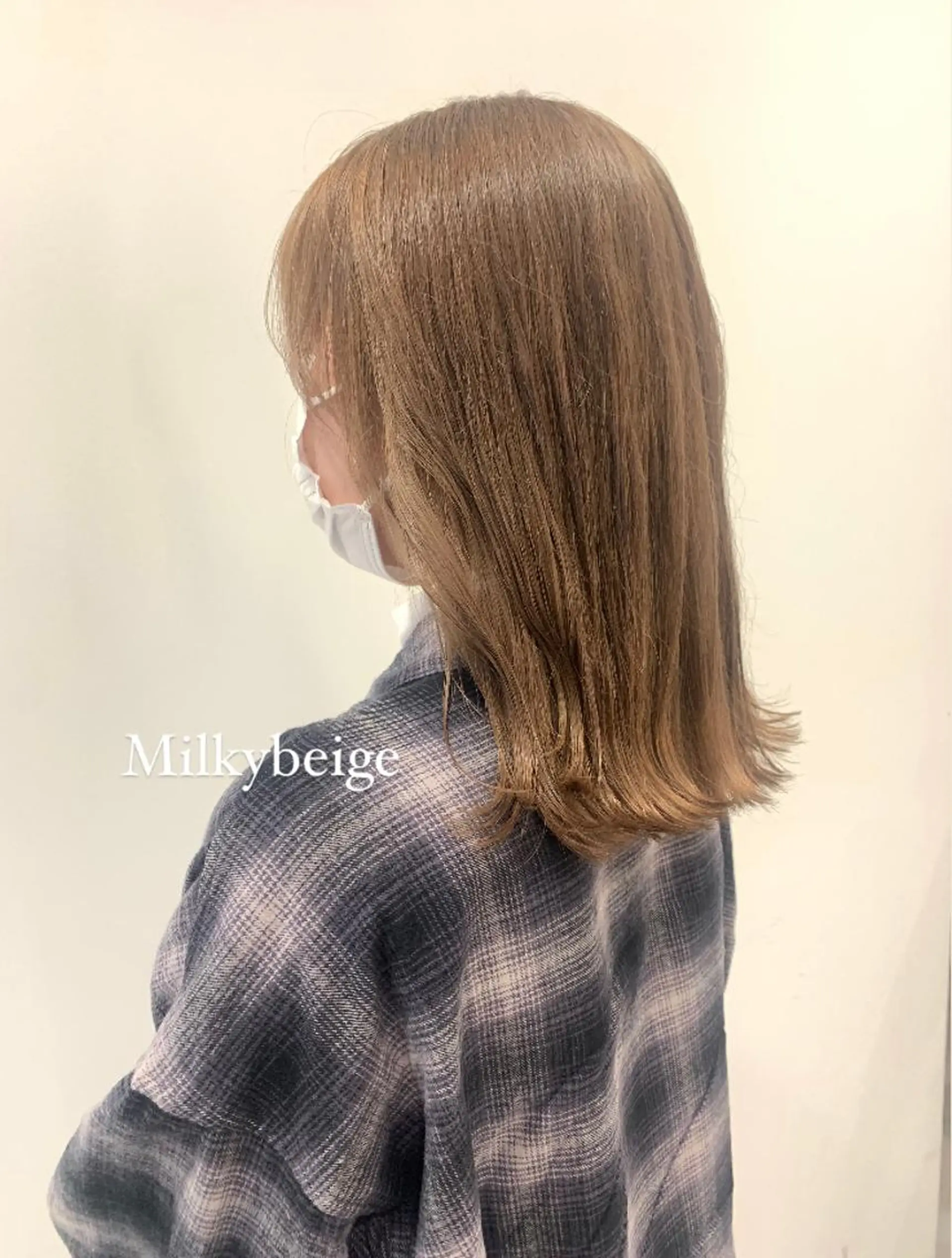 セミロング カラー murai airiのヘアスタイル