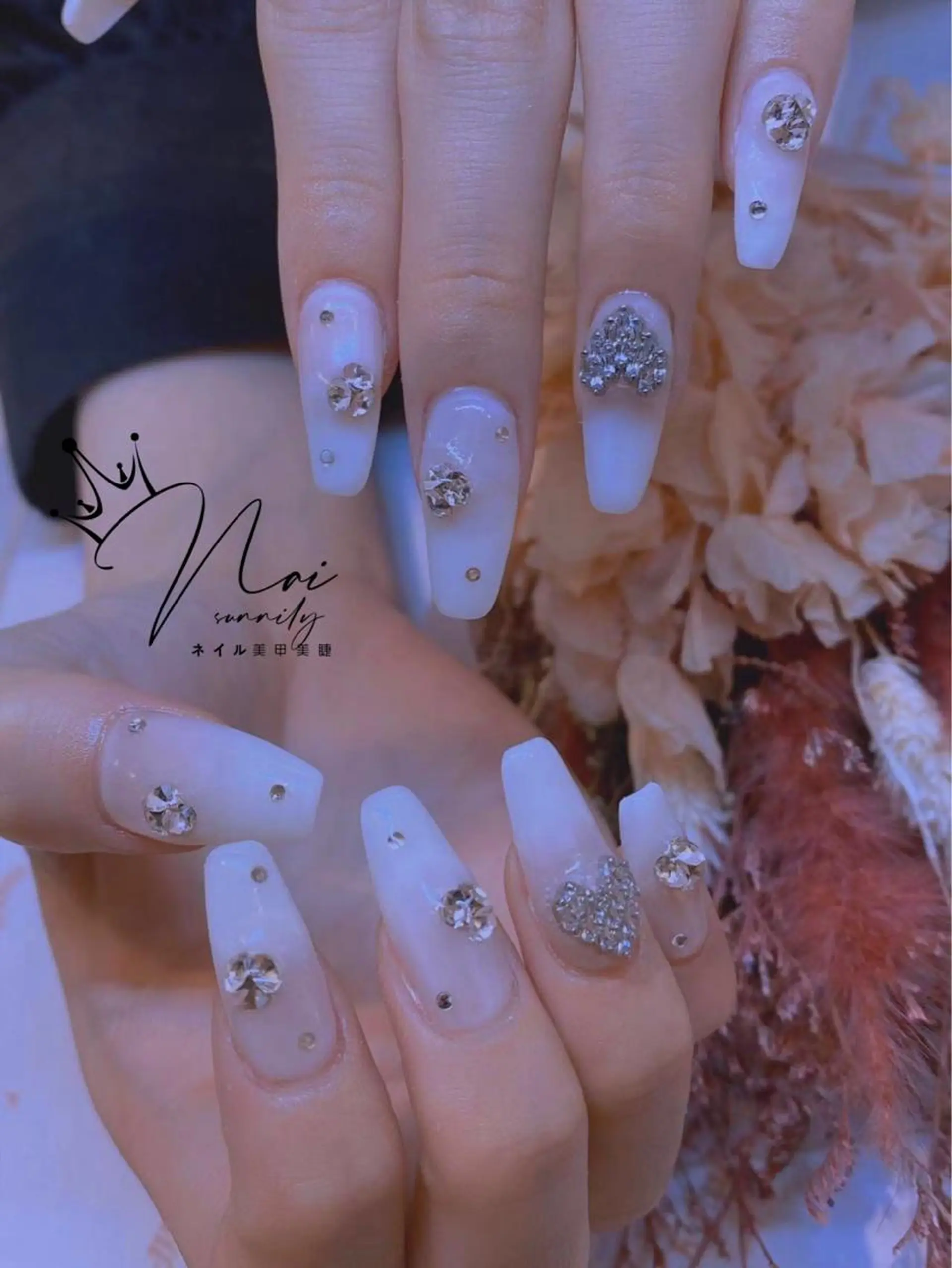 ネイル 長さだし専門店 M2 rikaのネイルデザイン