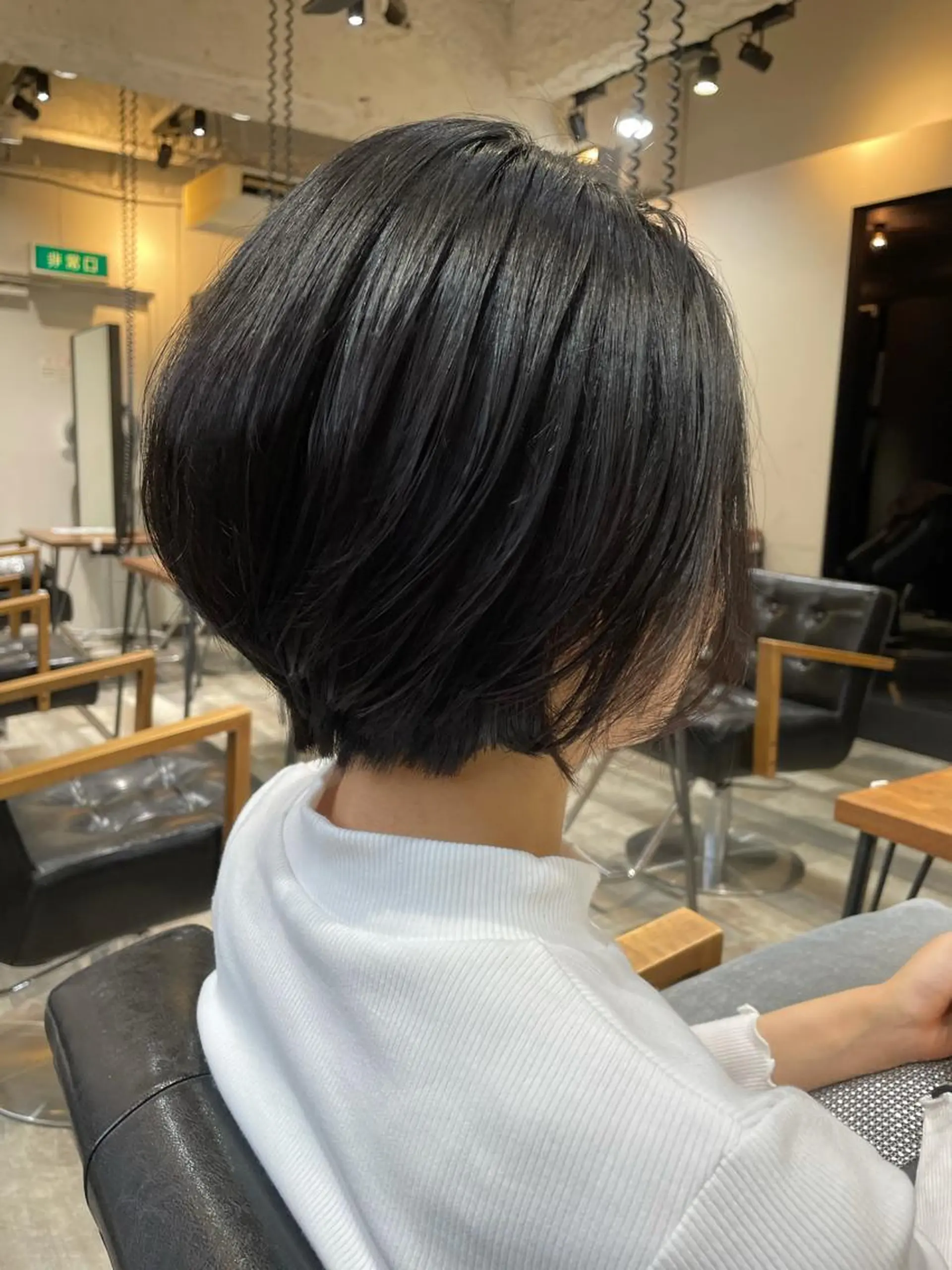 ショート ショートボブ ボブ ショートヘア ACROあべの店所属・艶カラー/インナー /グラデ/大西小百合のヘアスタイル