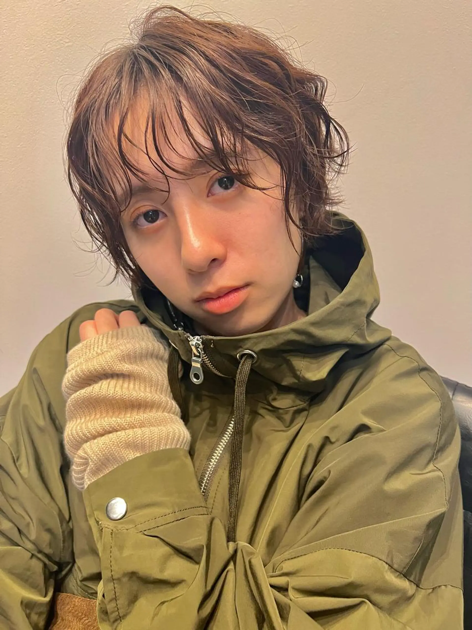 ショート カット ヘアカラー 小池 楓のヘアスタイル